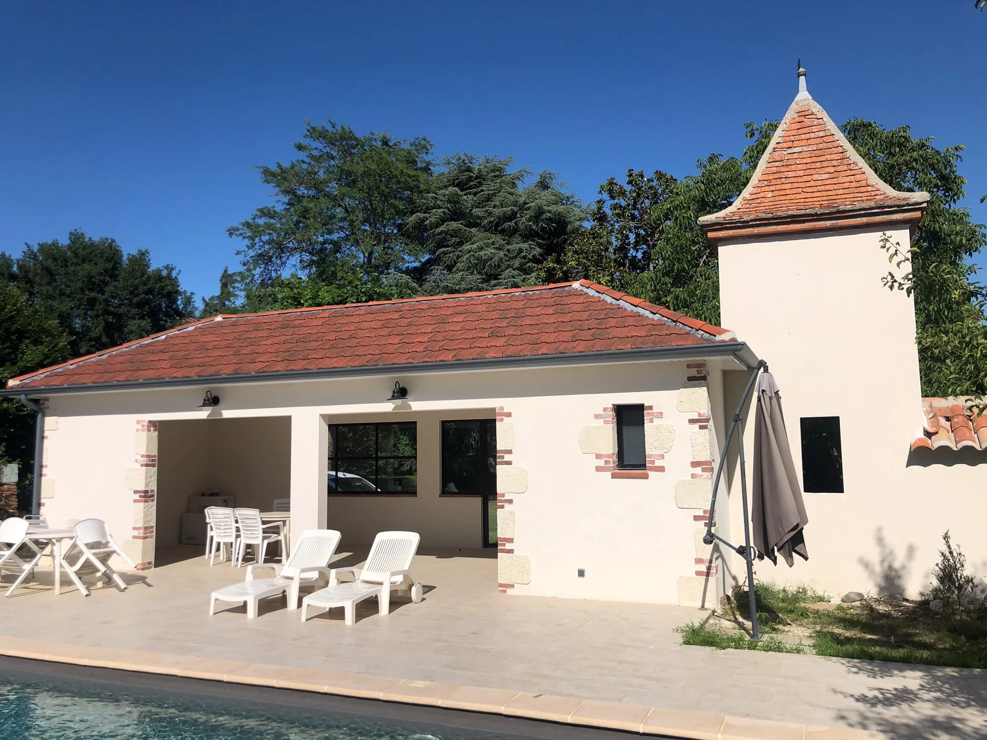 Rénovation : création d'un pool House Les Promoteurs