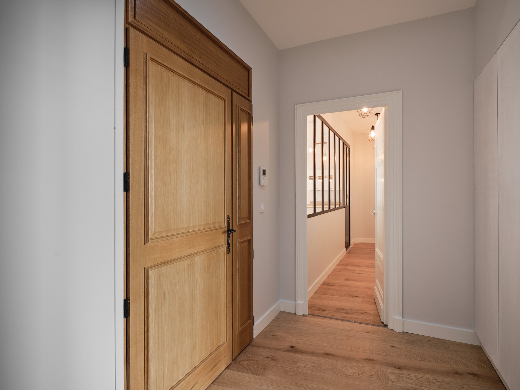 Rénovation appartement Agen LES PROMOTEURS entrée