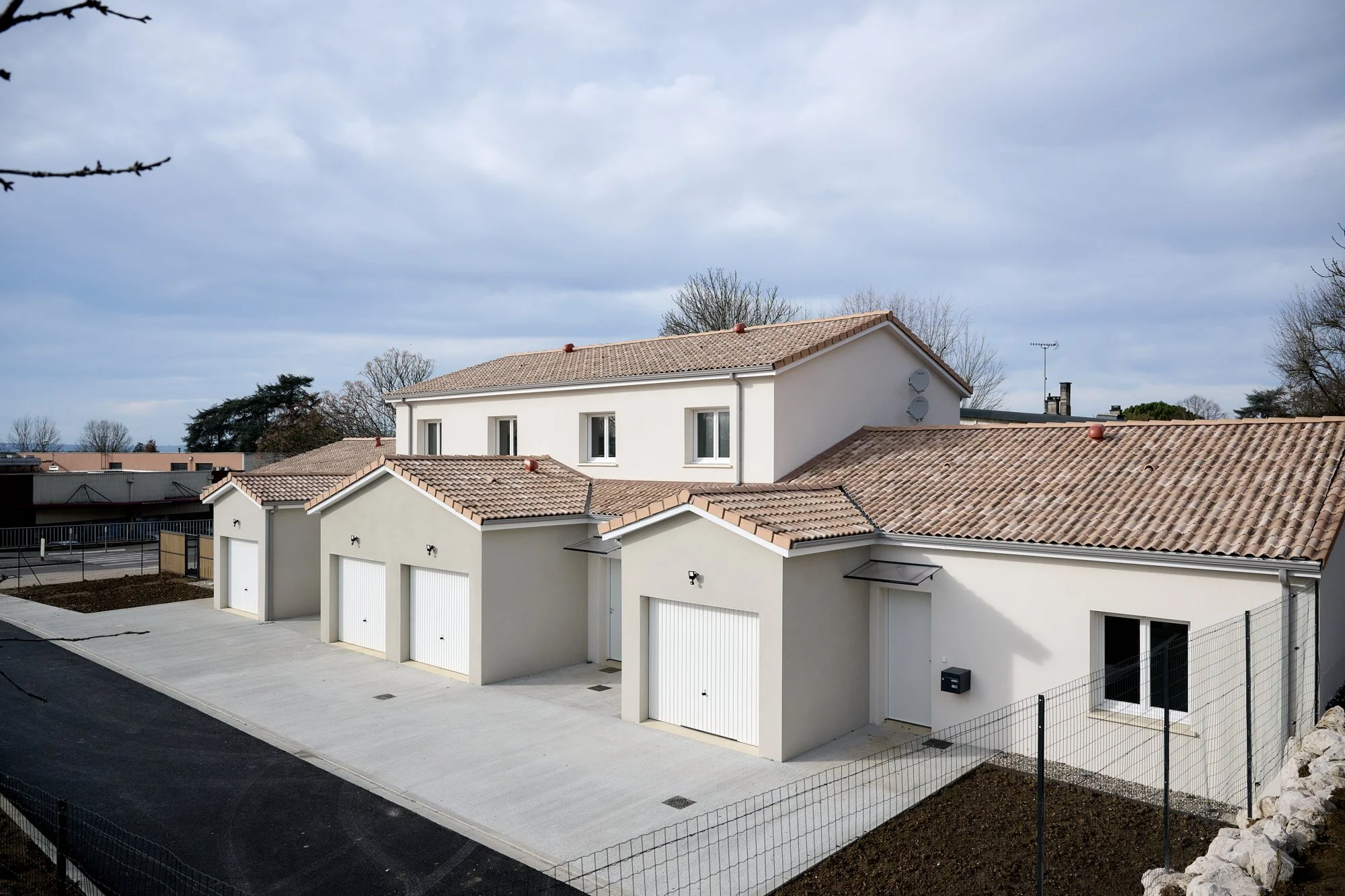 Construction de 4 maisons LES PROMOTEURS à Bon Encontre