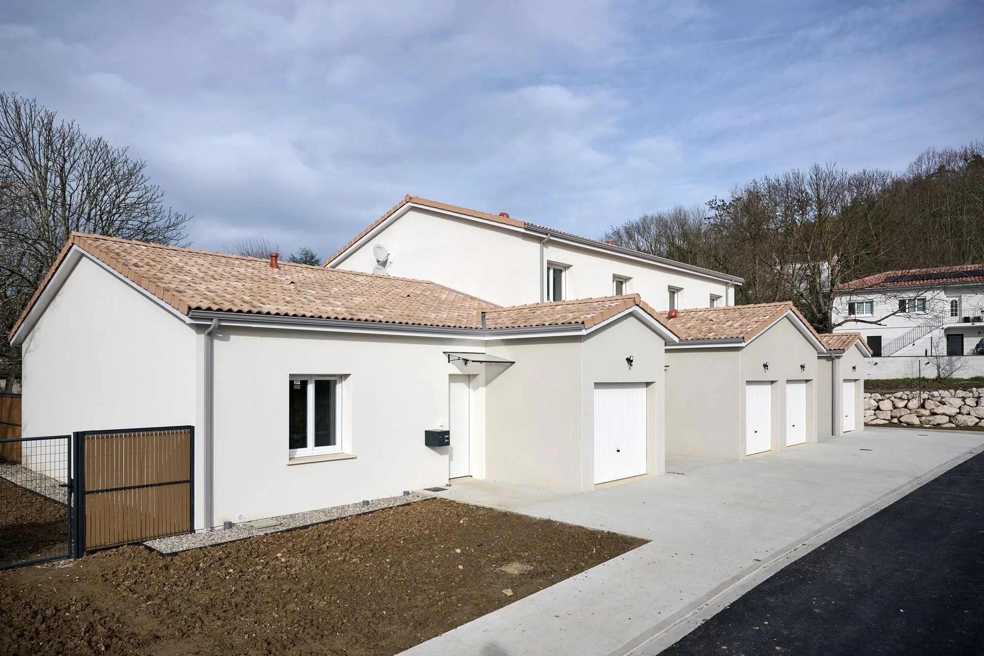 Construction de 4 maisons LES PROMOTEURS à Bon Encontre