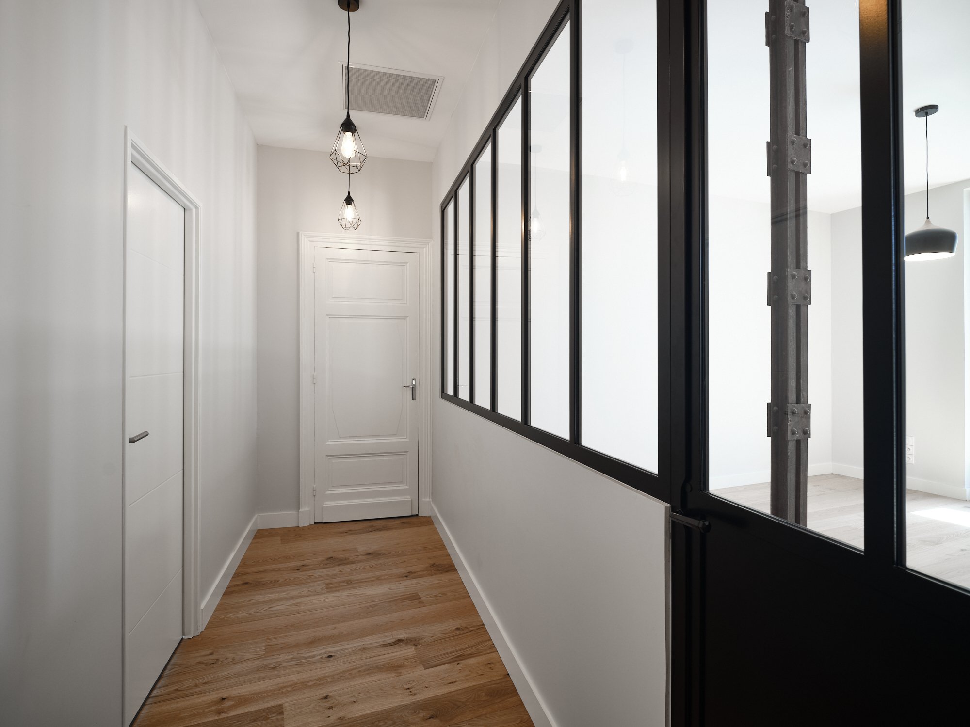 Rénovation appartement Agen LES PROMOTEURS - Couloir