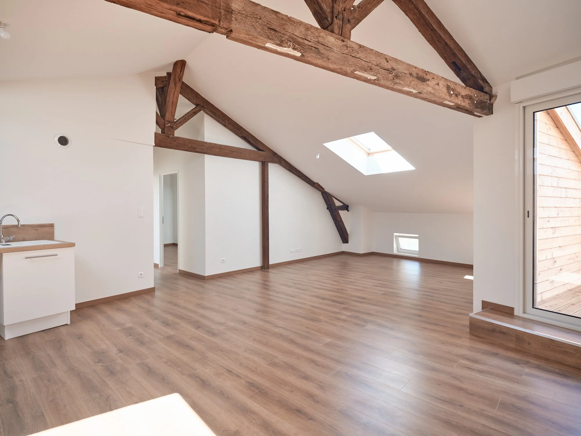 Rénovation de combles au coeur du centre ville d'agen