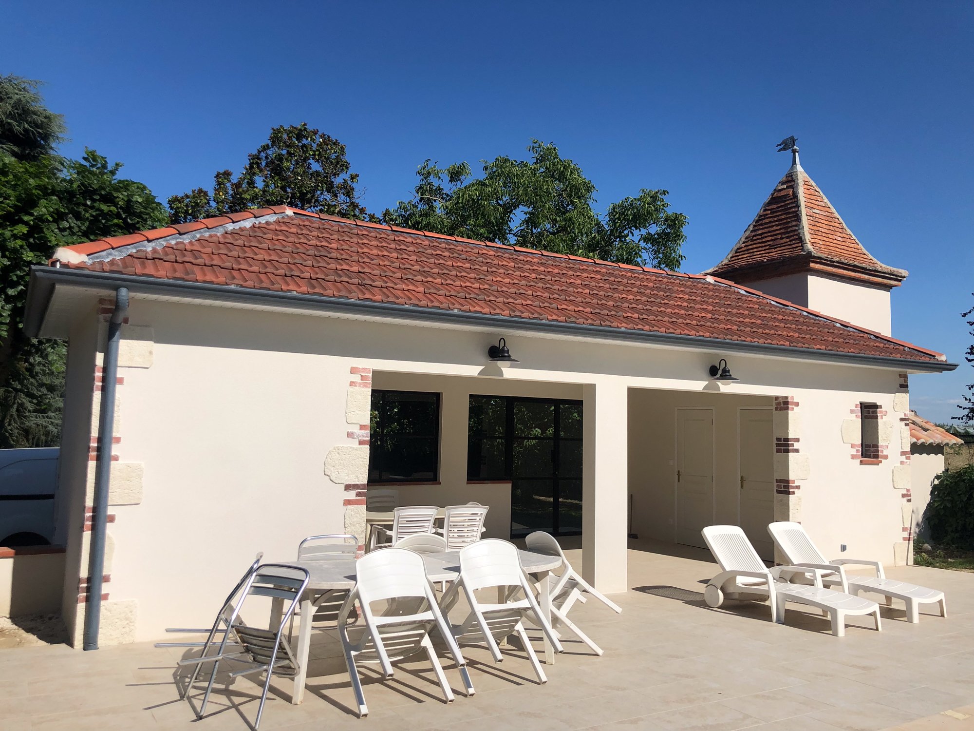 Projet de rénovation d'un pool house