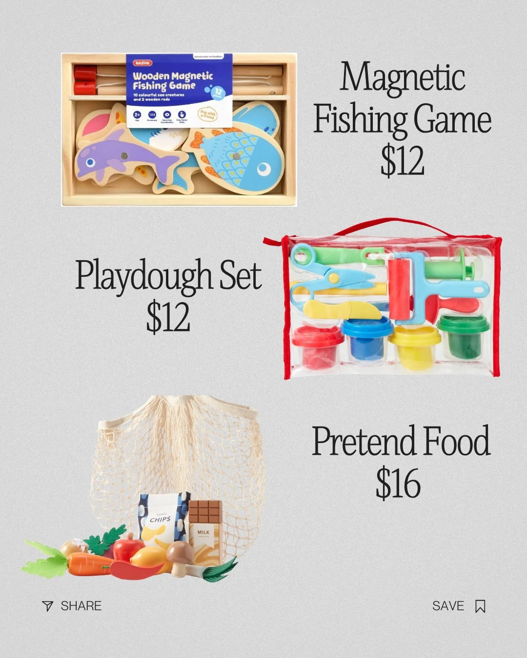 Honestly, the thing I love most about recommending toys and resources to parents is that they can be so affordable, and did I mention, fun!? 

A child&rsquo;s journey in speech therapy can be fast tracked when parents follow up with strategies at hom
