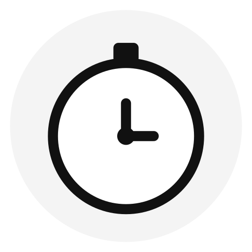 Stopwatch icon representing the running pace calculator.