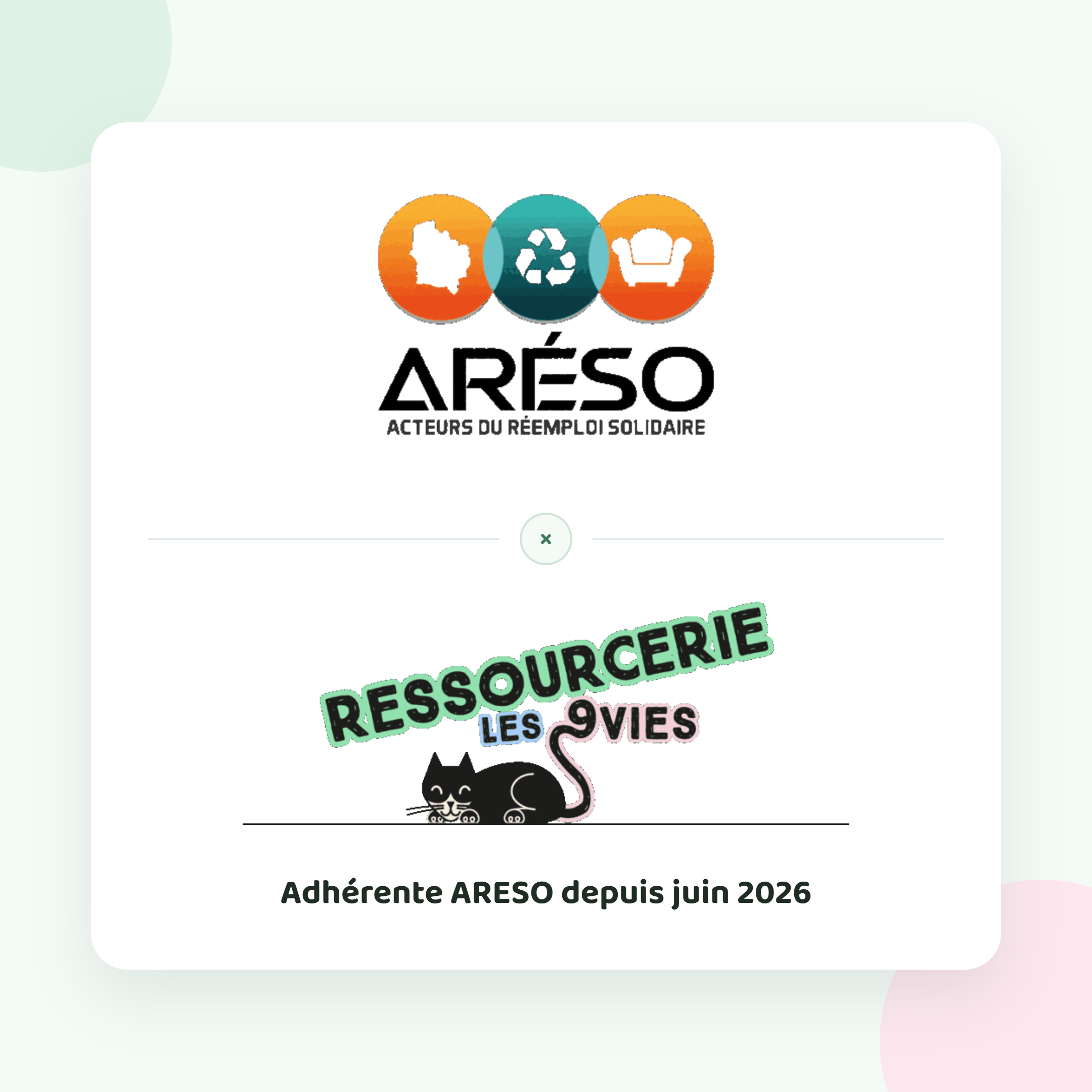 Adhérente ARESO
