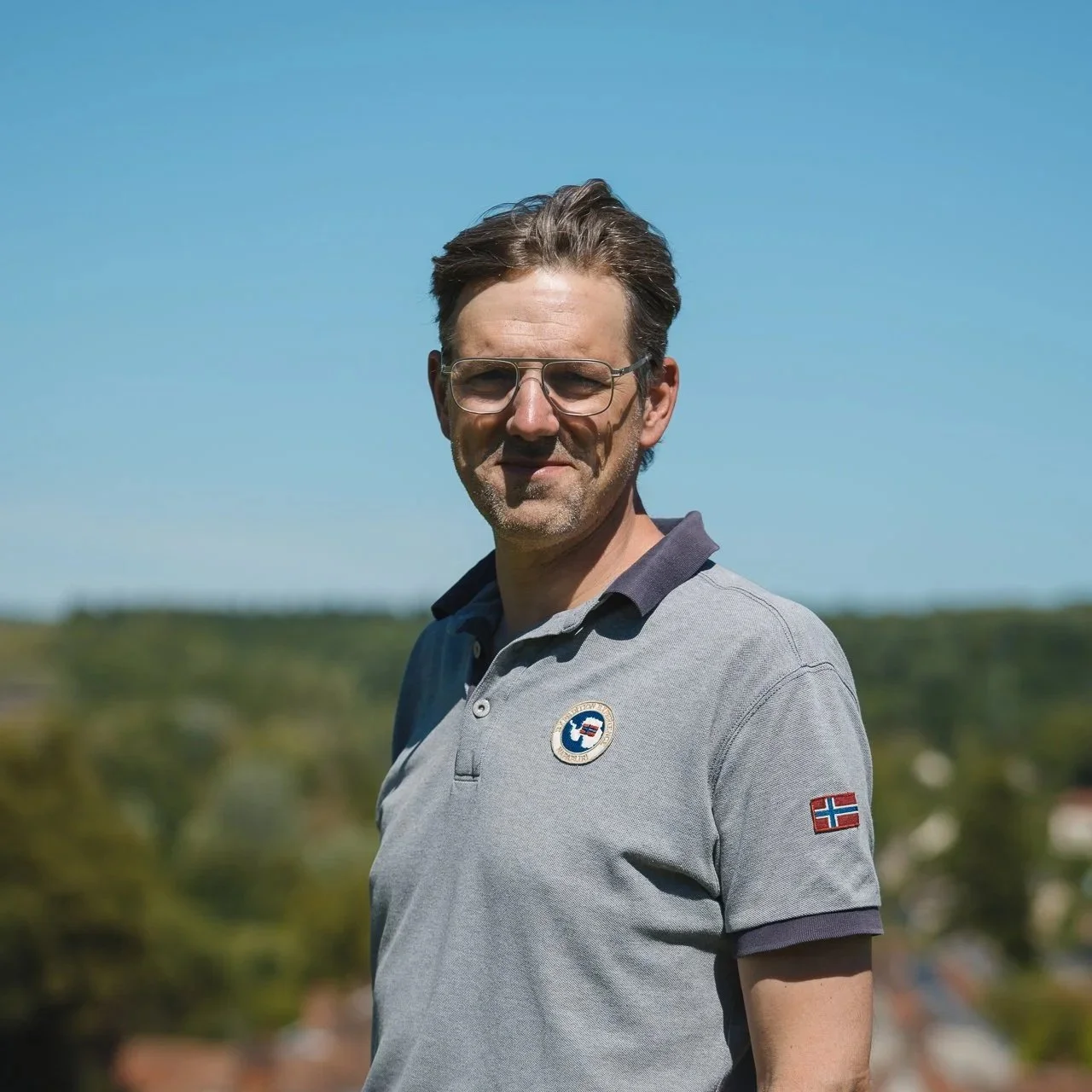 Jérôme, le président de l'association.