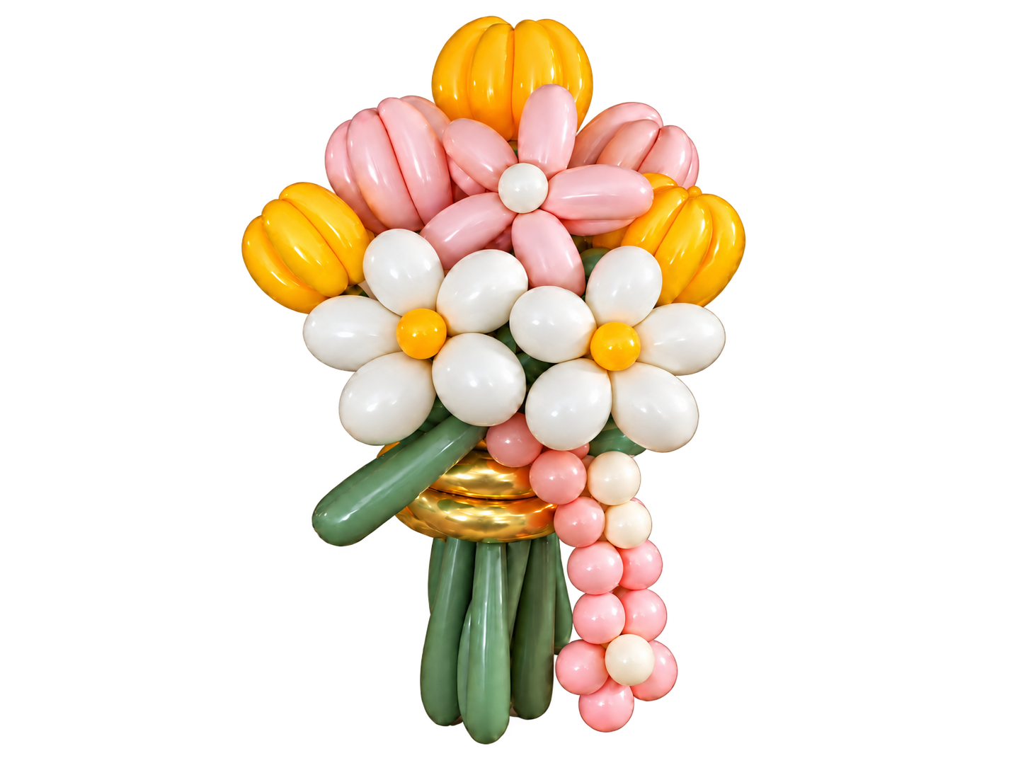 Glossy Pastel Balloon Flower Bouquet.png