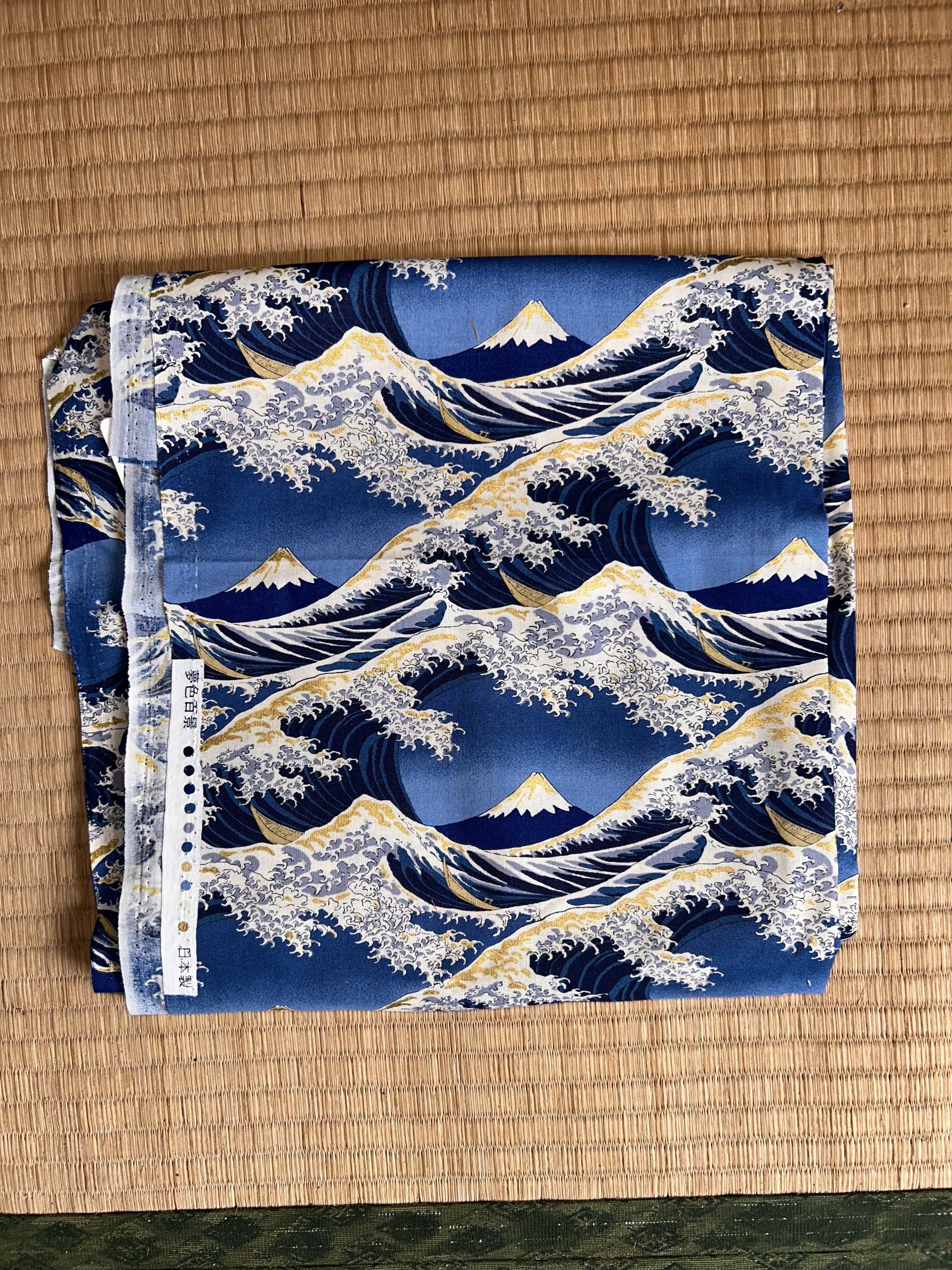 The Famous Japanese Wave Fabric
