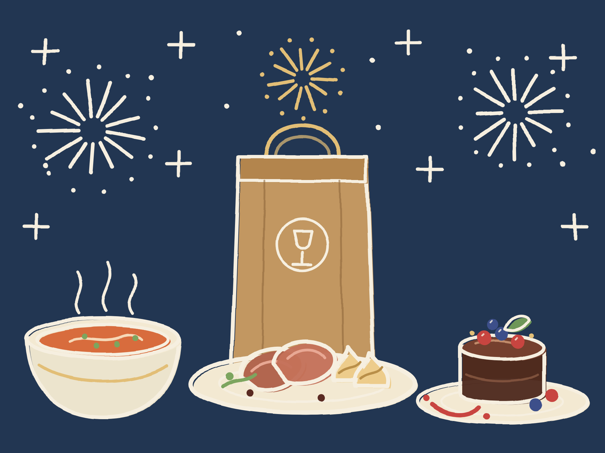 New Year’s Menu, Catering & Take Away