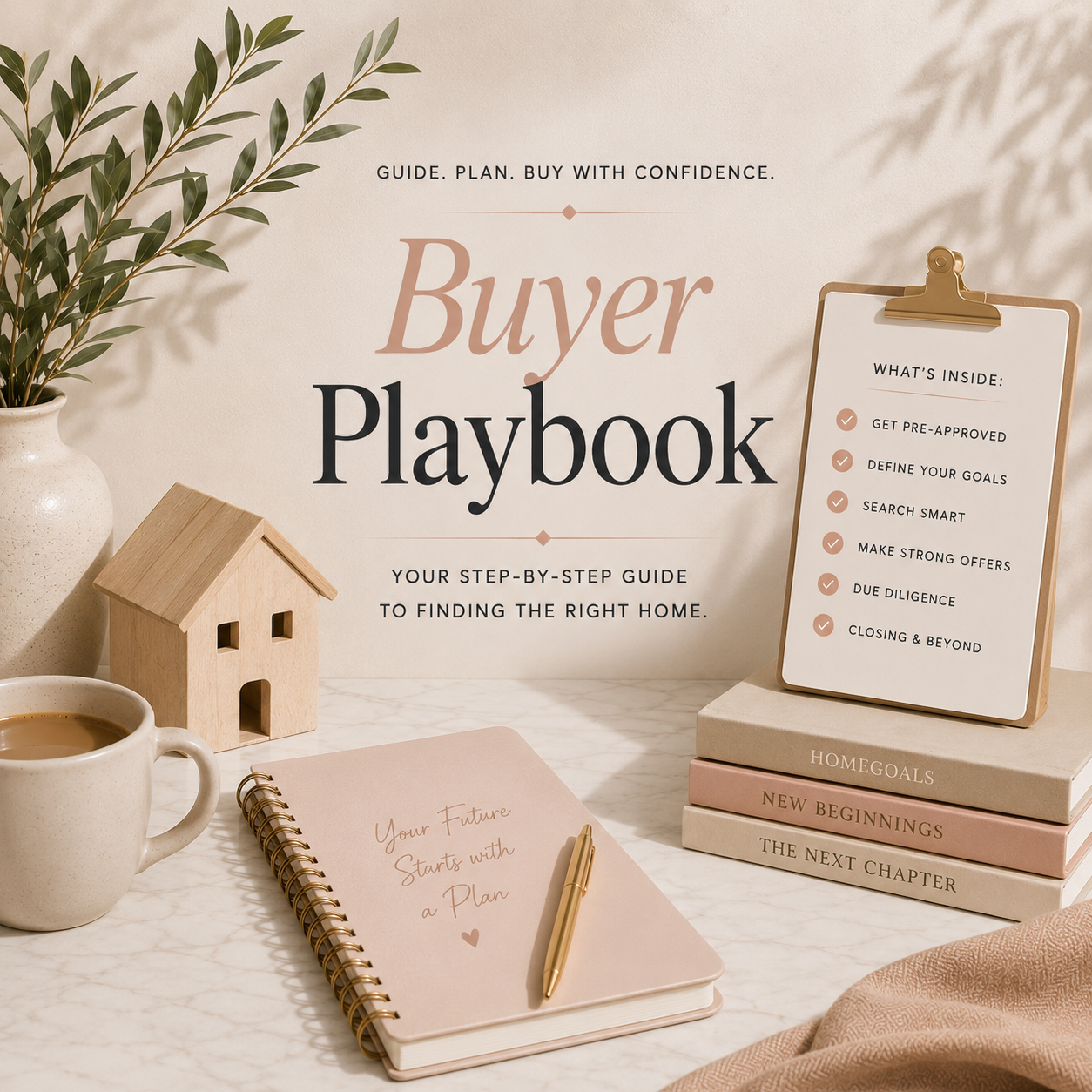 $47
The buyer side companion, from first consultation through closing.