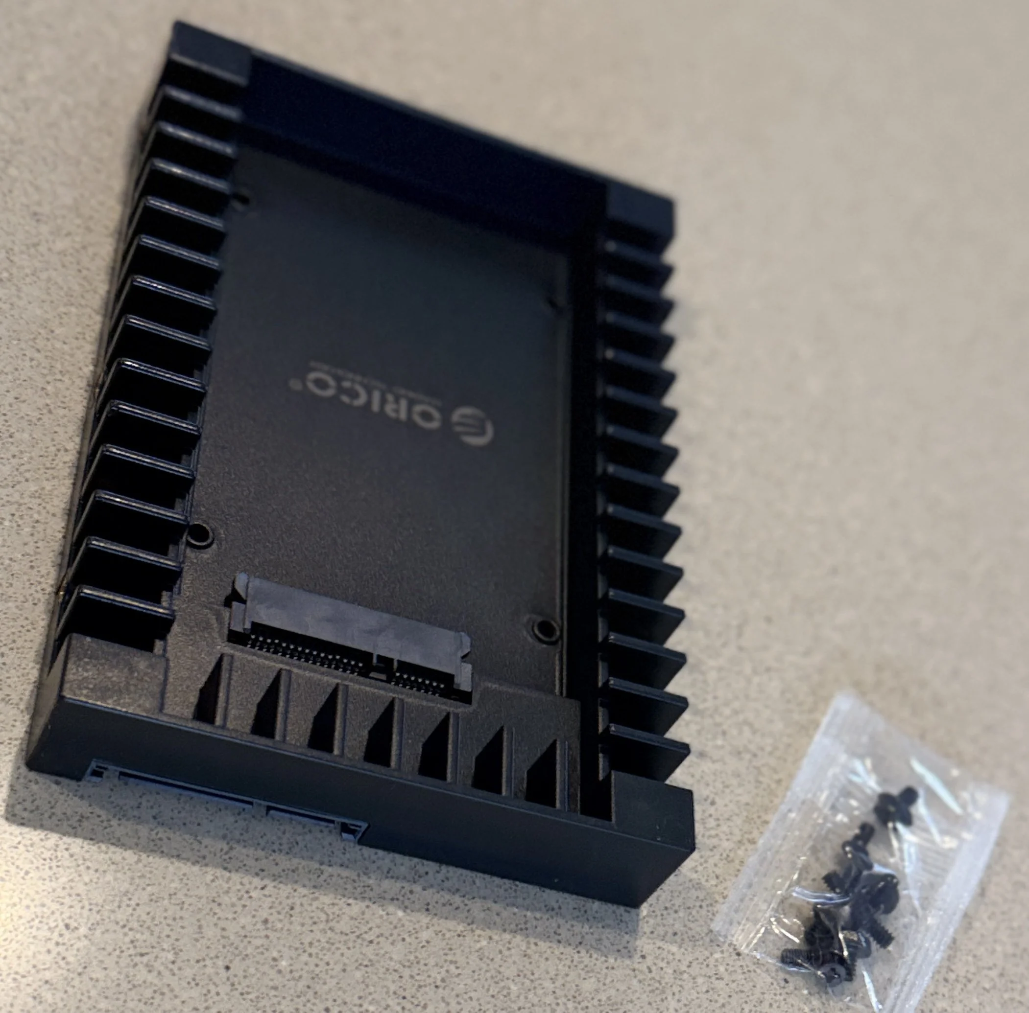 2.5" to 3.5" Mounting bracket with heat Dissipation