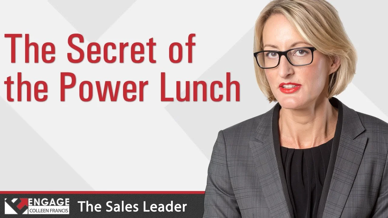 Sales Tip: The Secret of the Power Lunch?