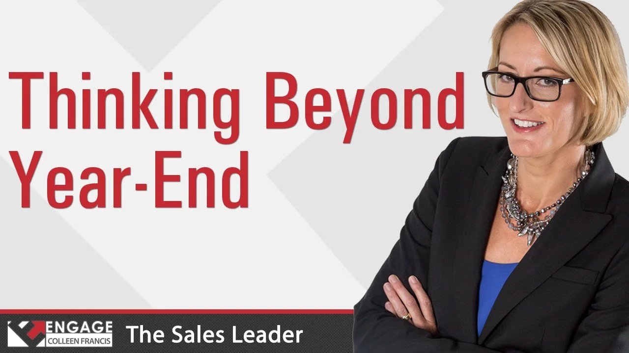 Sales Tip: Thinking Beyond Year-End