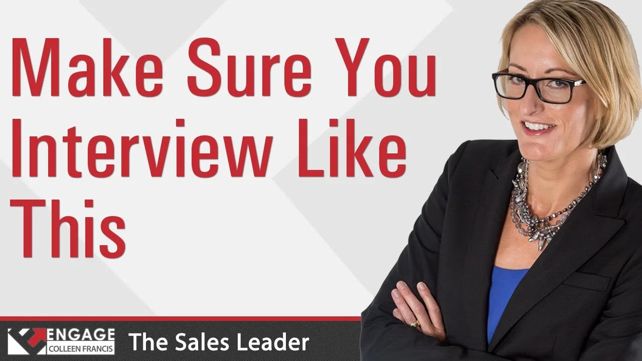 Sales Tip: Make Sure You Interview Like This