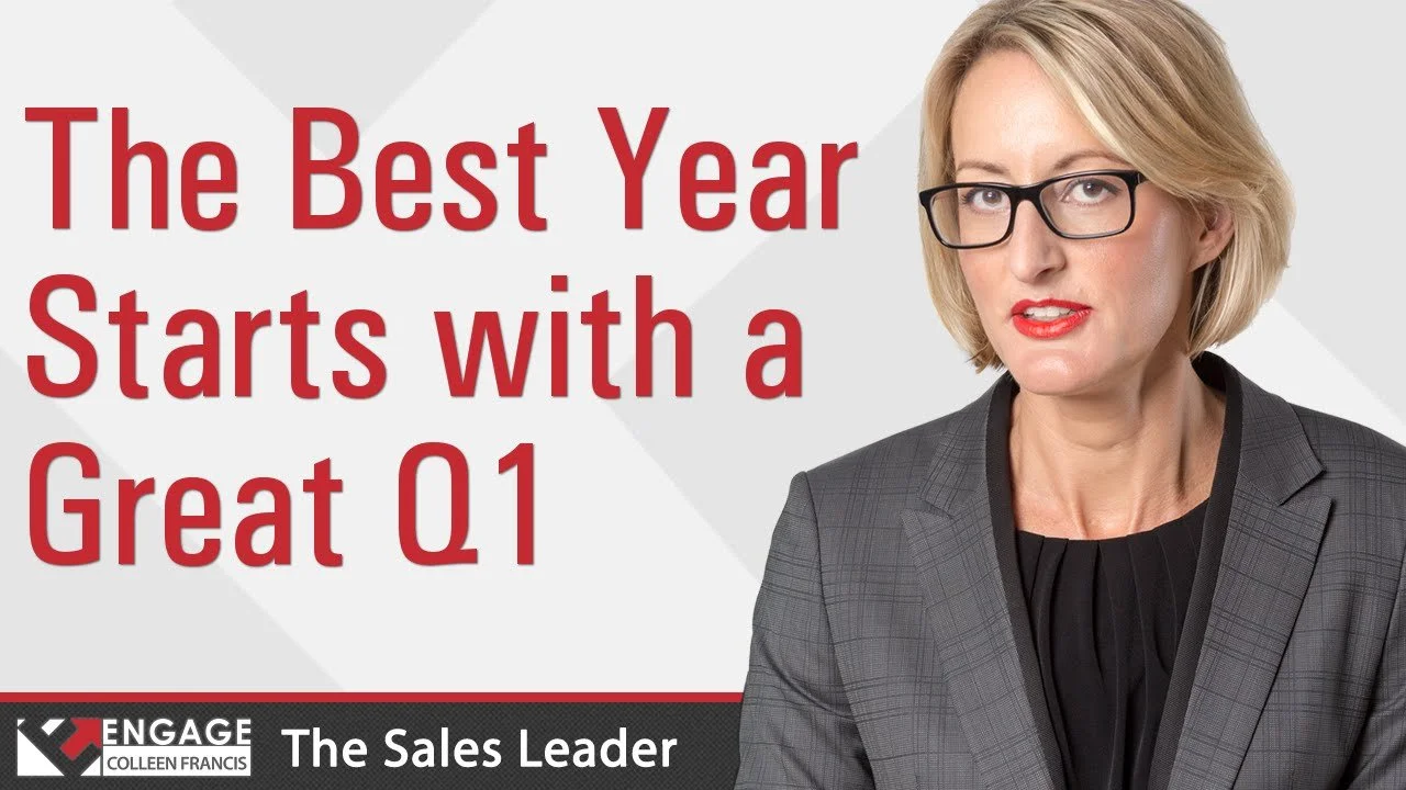 Sales Tip: The Best Year Starts with a Great Q1