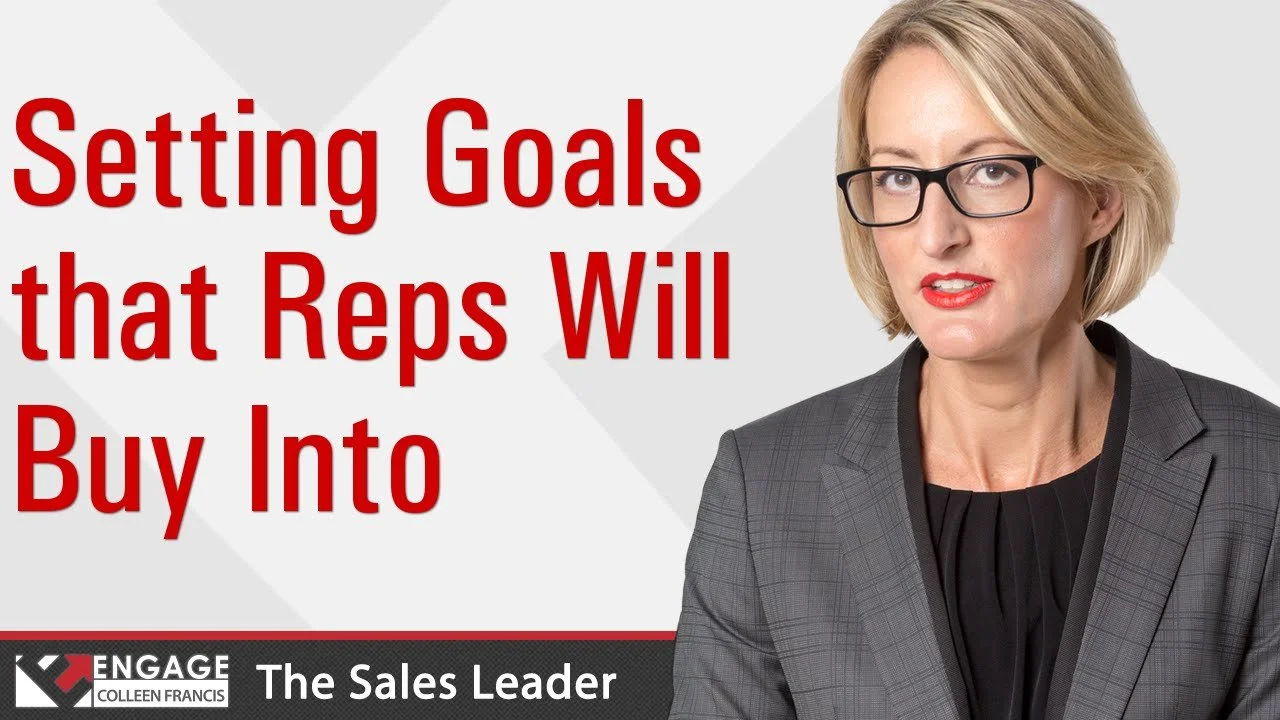 Setting Goals that Reps Will Buy Into | Sales Tips