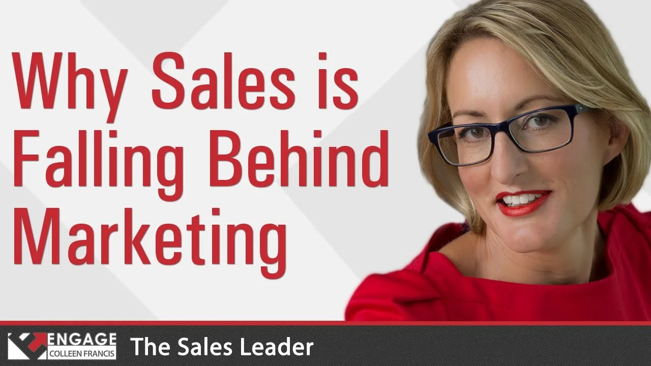 Why Sales is Falling Behind Marketing | Sales Tips