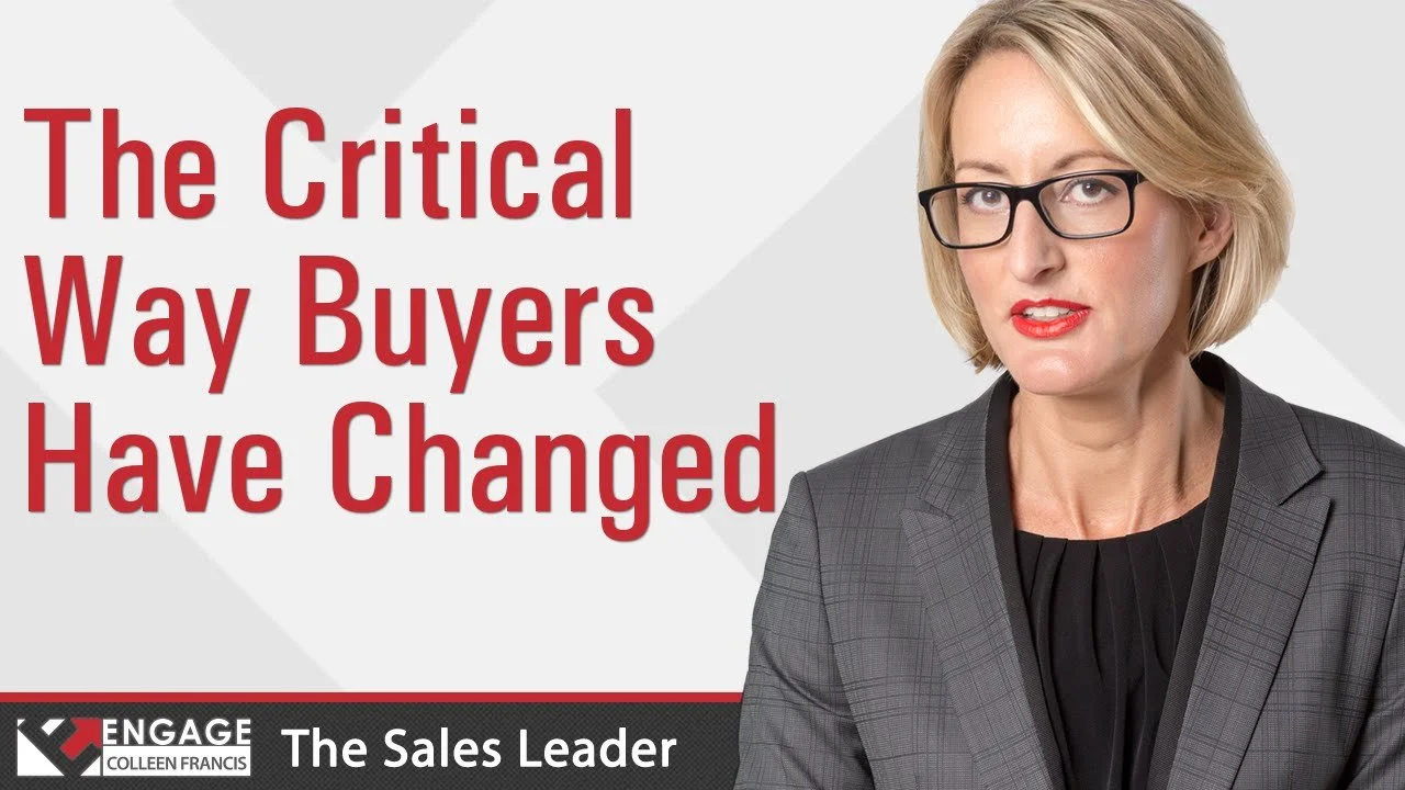 The Critical Way Buyers Have Changed | Sales Tips