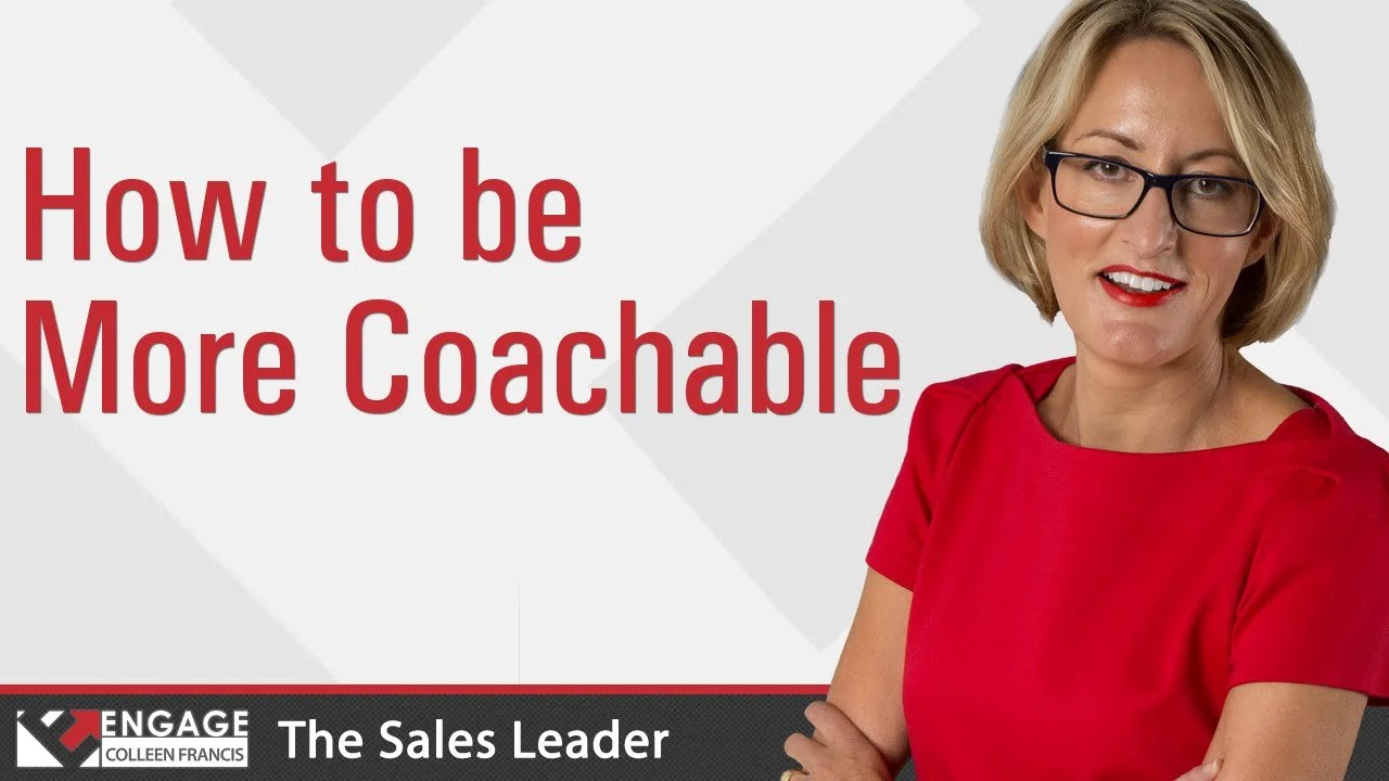How to Be More Coachable | Sales Tips