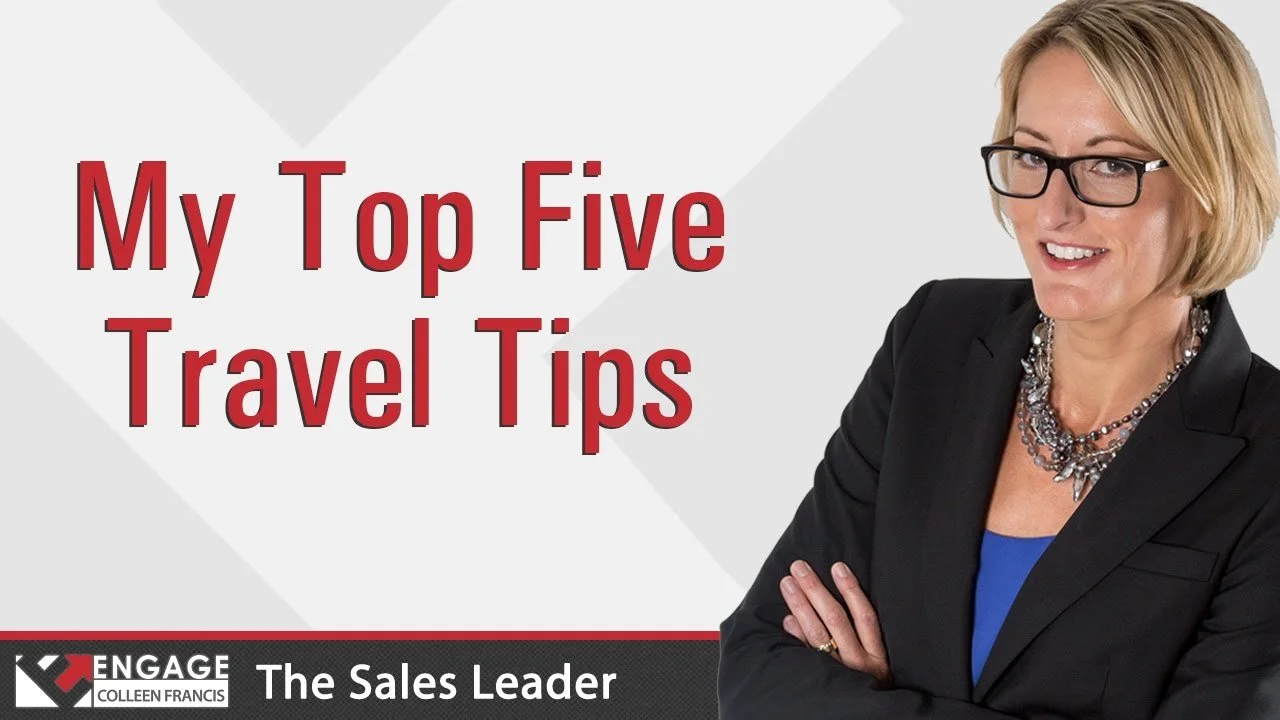 My Top Five Travel Tips | Sales Tips