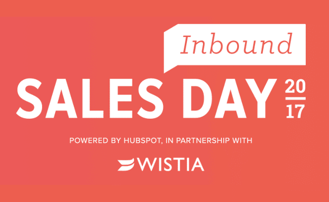 Inbound Sales Day 2017 - Register Now!
