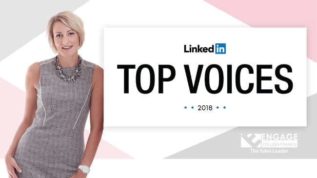 I've Been Named One of LinkedIn's Top Voices!