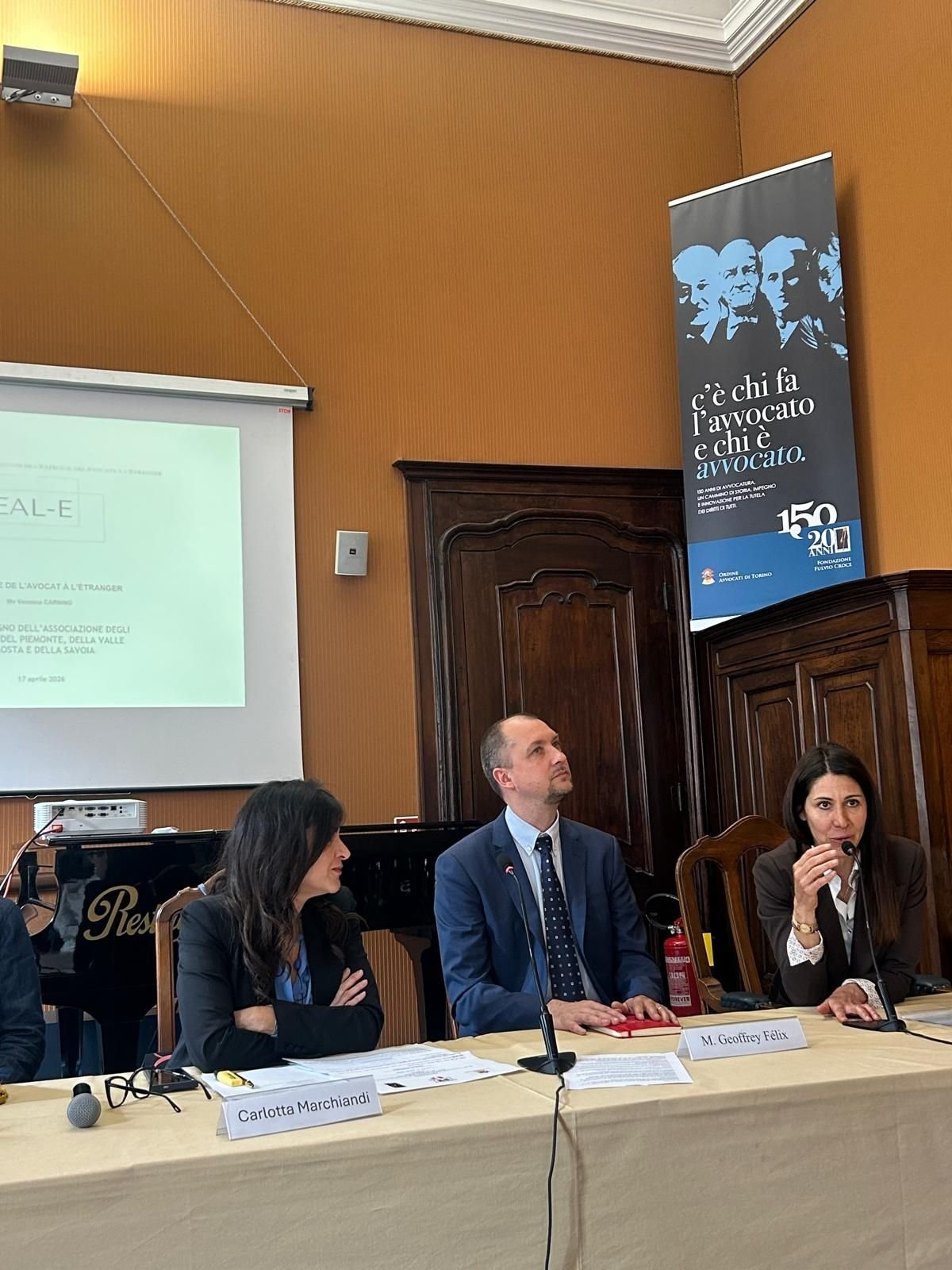 Retour sur : le congrès de l’Association des Avocats du Piémont, de la Vallée d’Aoste et de la Savoie
