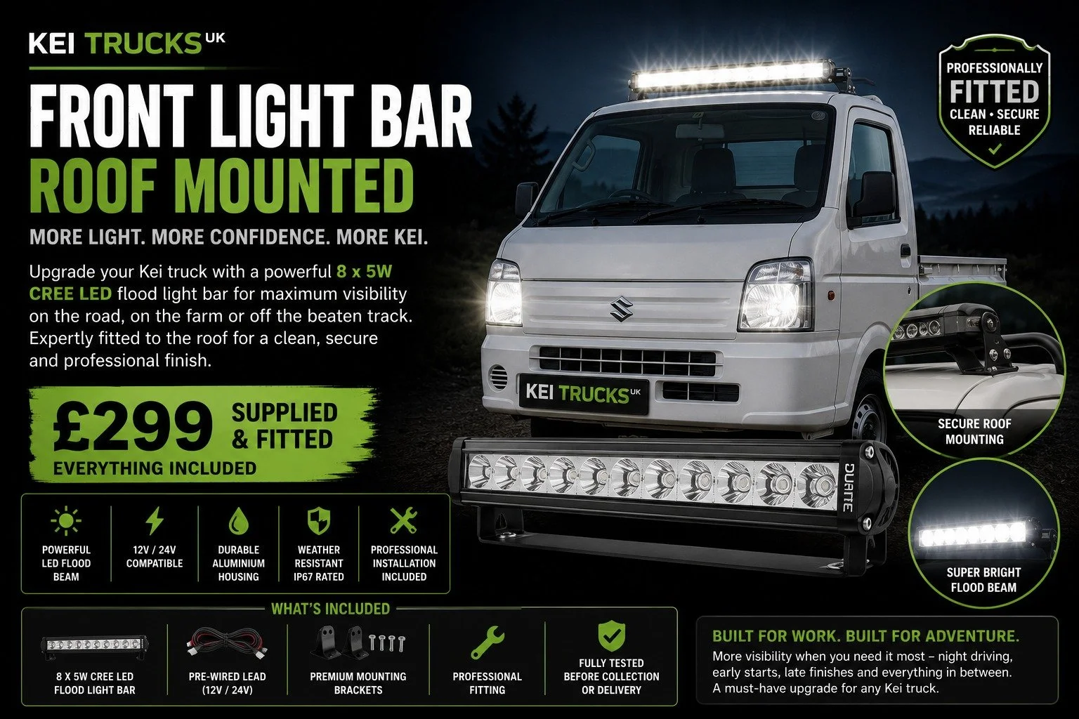 LED light bar Upgrade