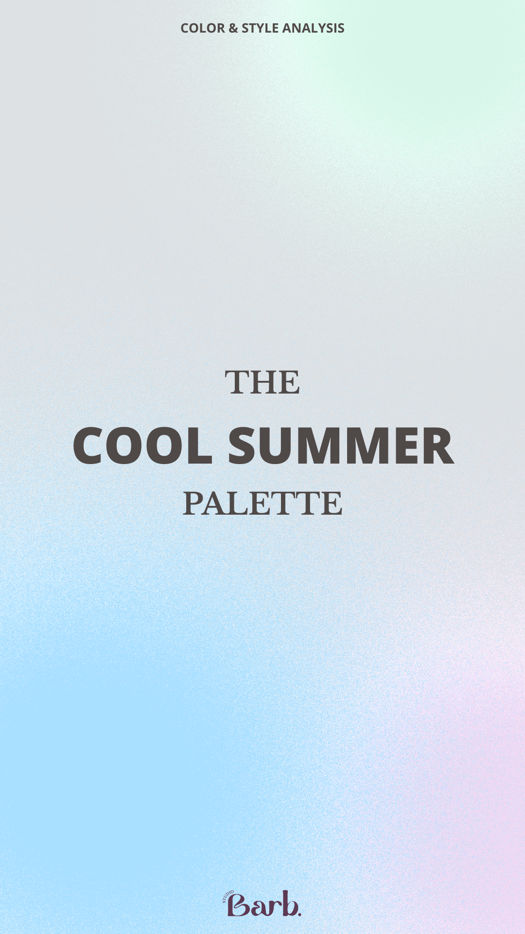 The Cool Summer Palette