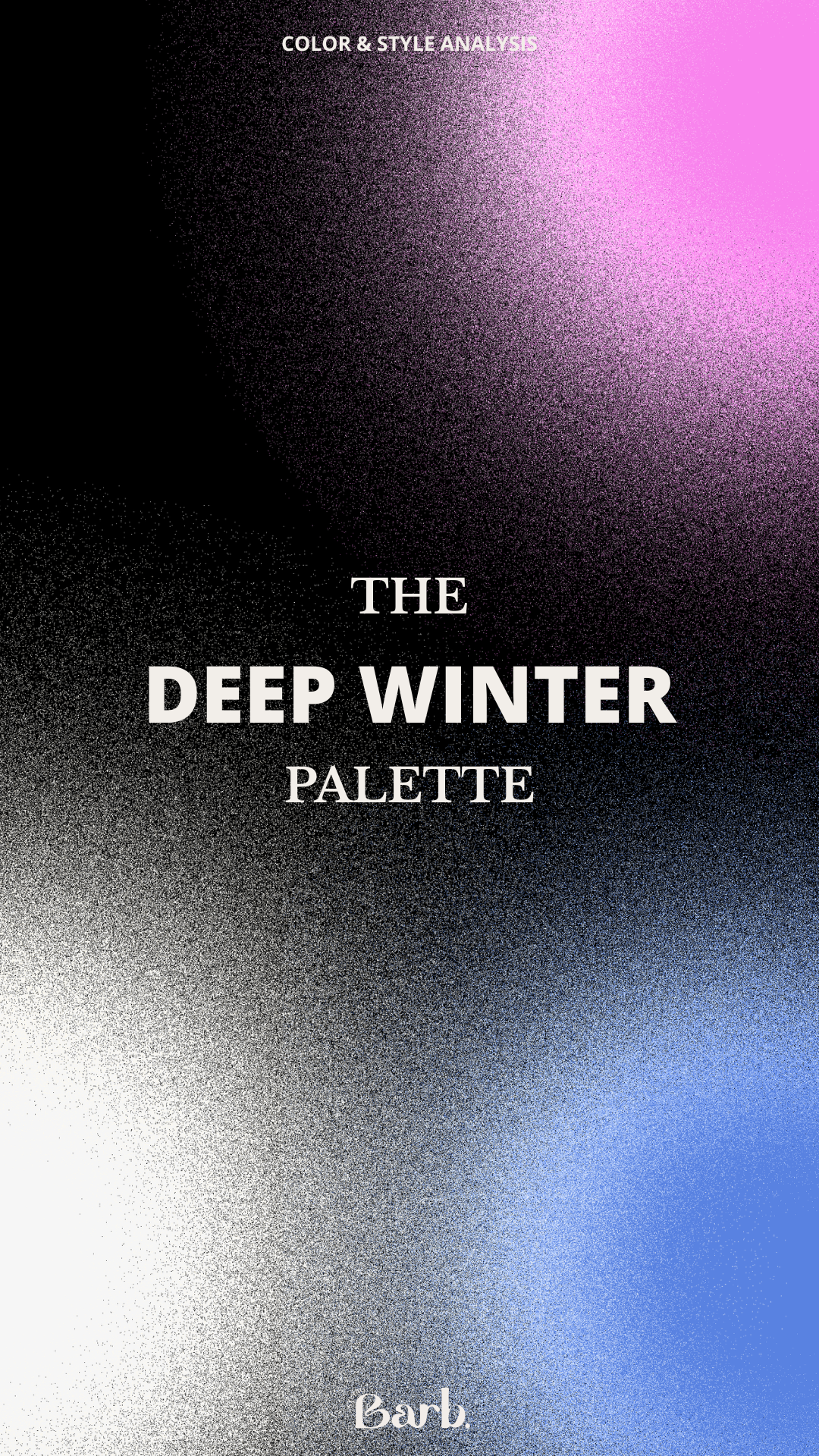 The Deep Winter Palette