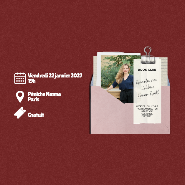 Le Book-Club de rideau! avec Delphine Peresan-Roudil - Vendredi 22 janvier 2027 à 19h