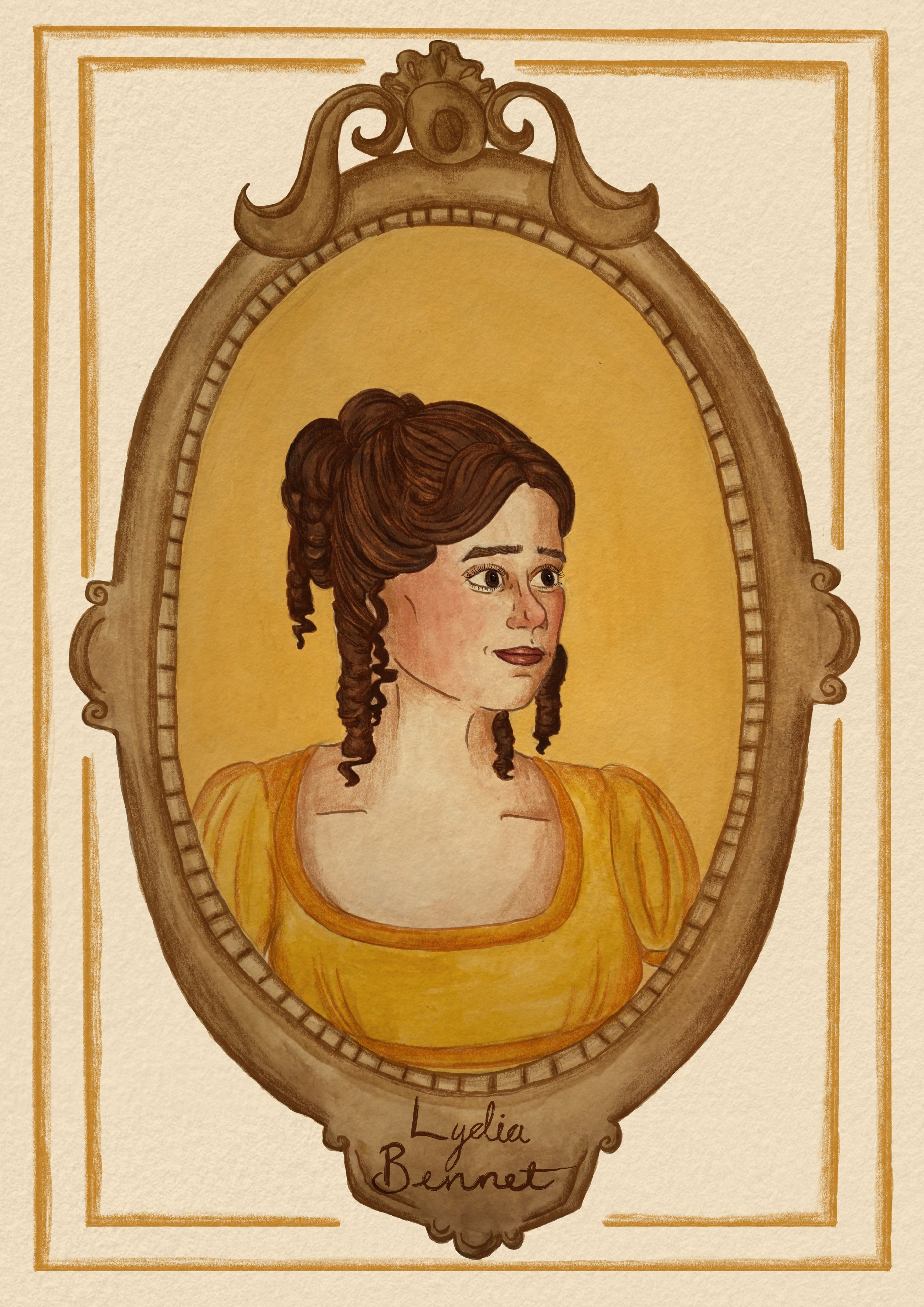 Lydia Bennet Portrait