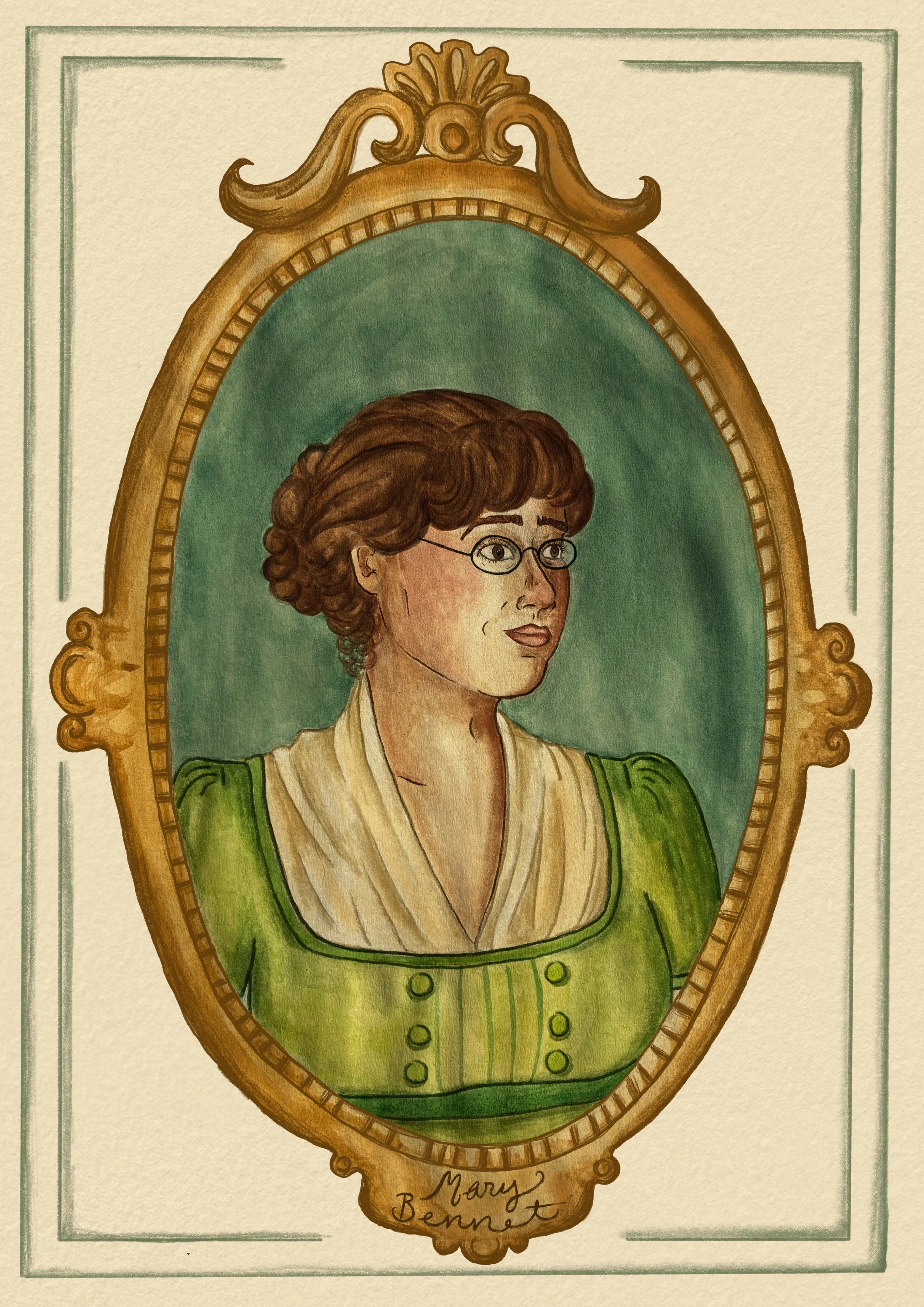 Mary Bennet Portrait