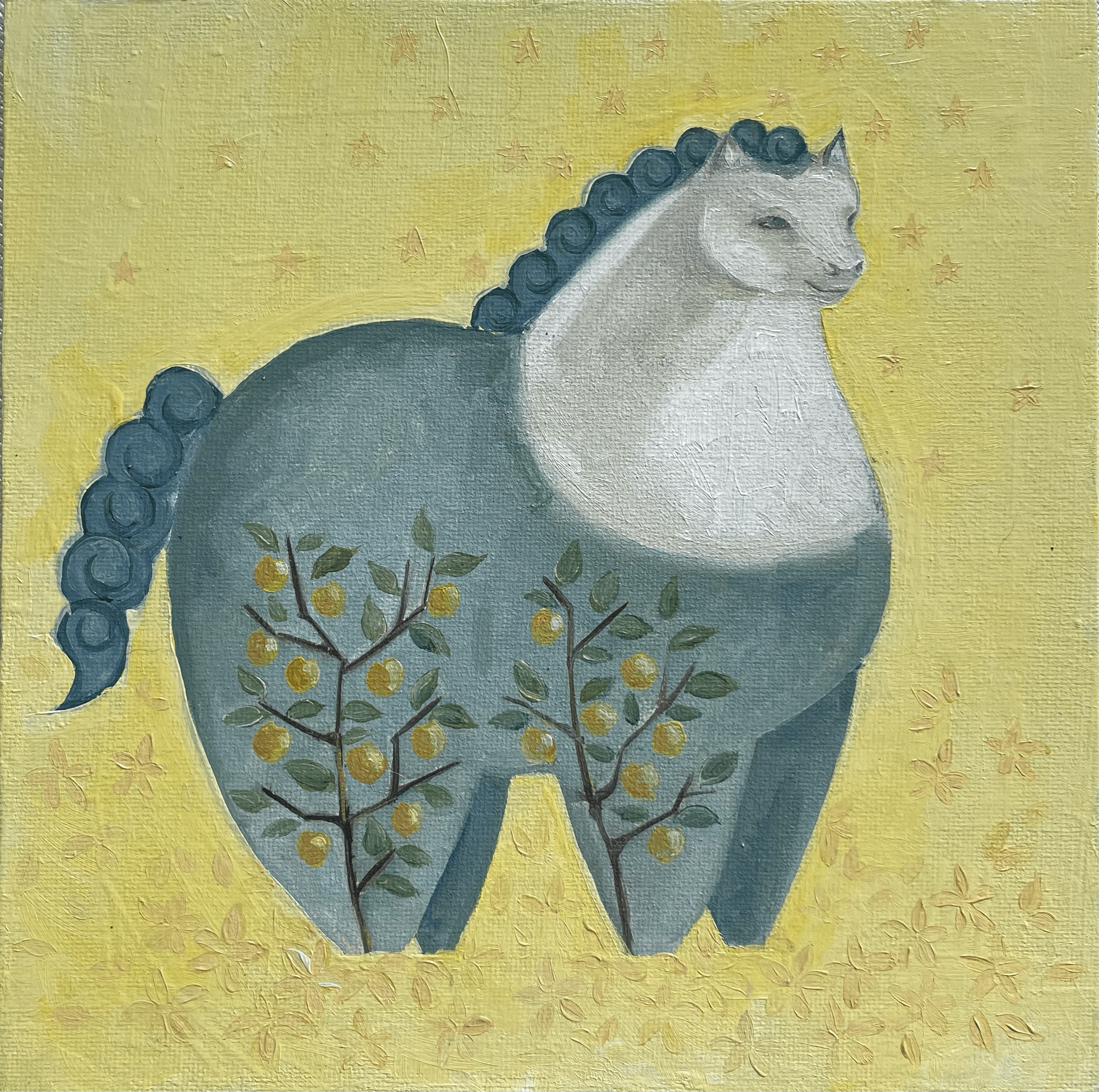 A big fat horse for my mom