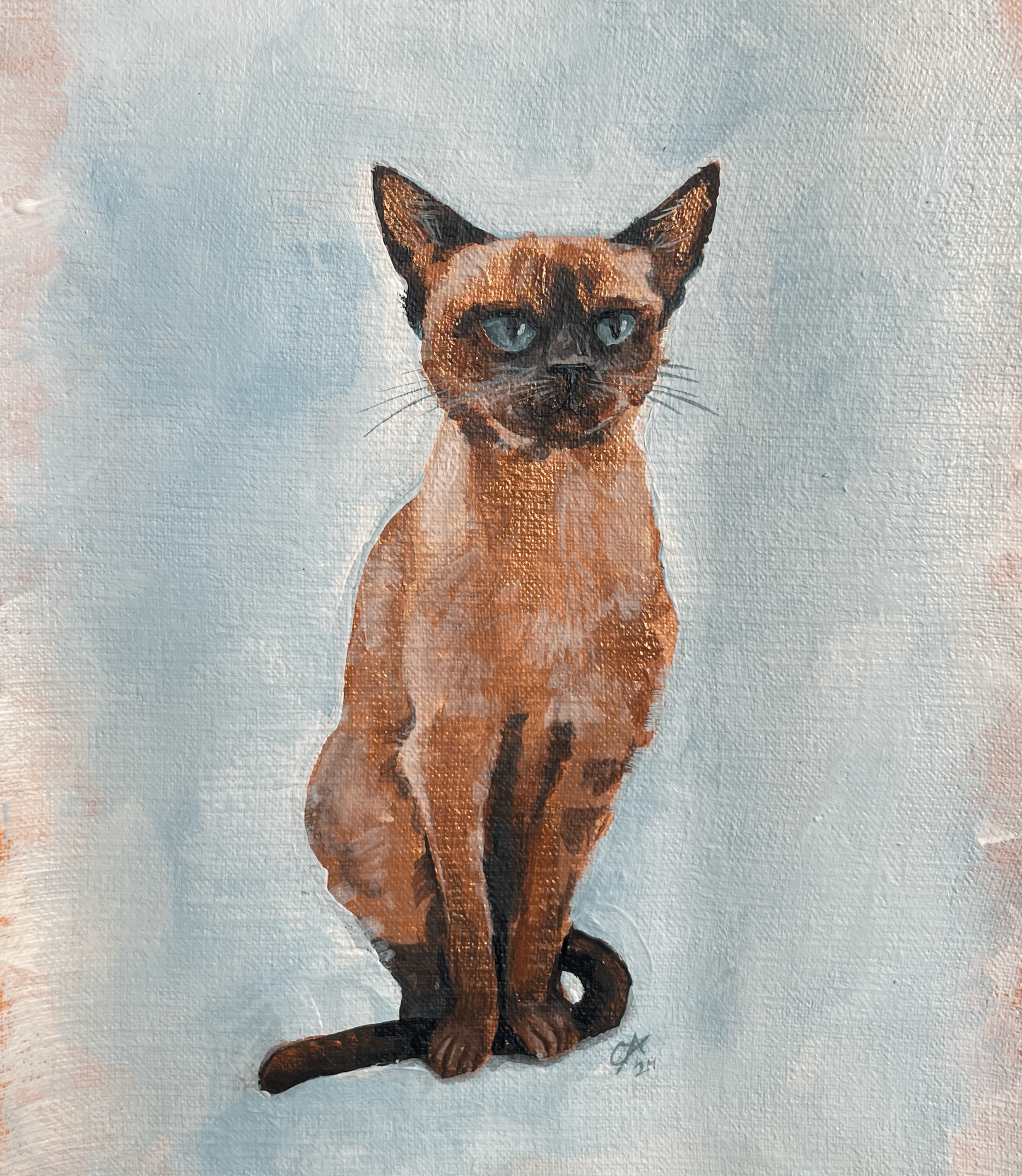 The maid’s cat