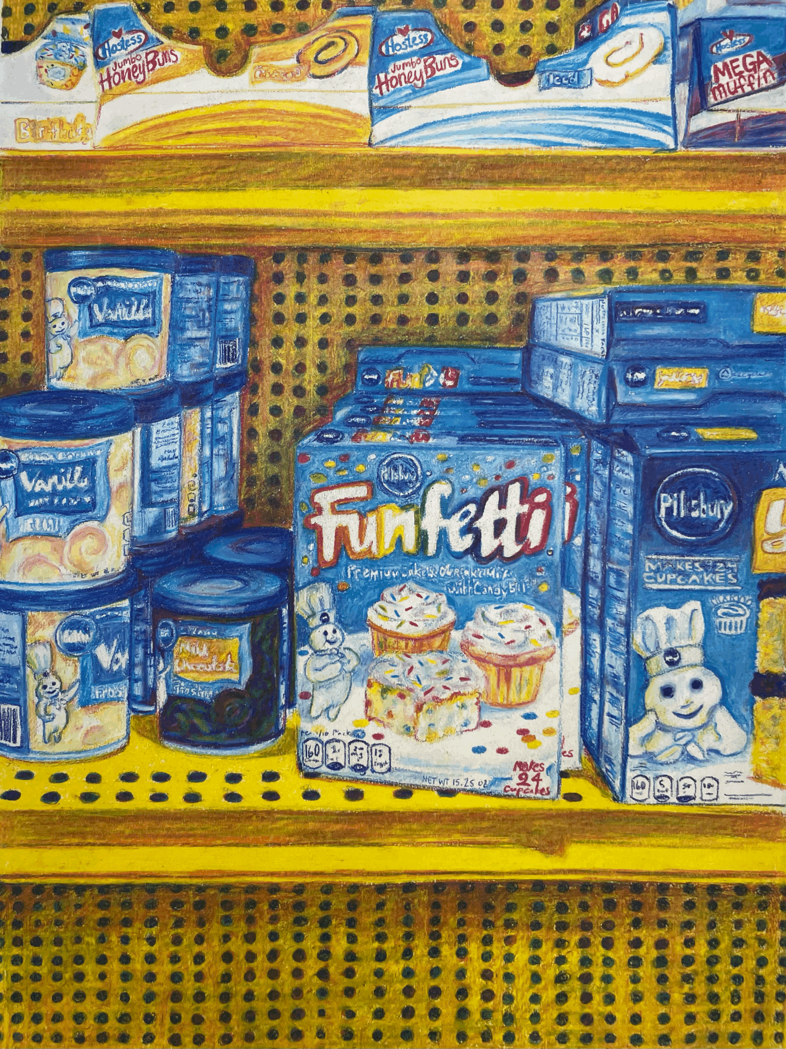 CMYK Funfetti Boot Store Shelf