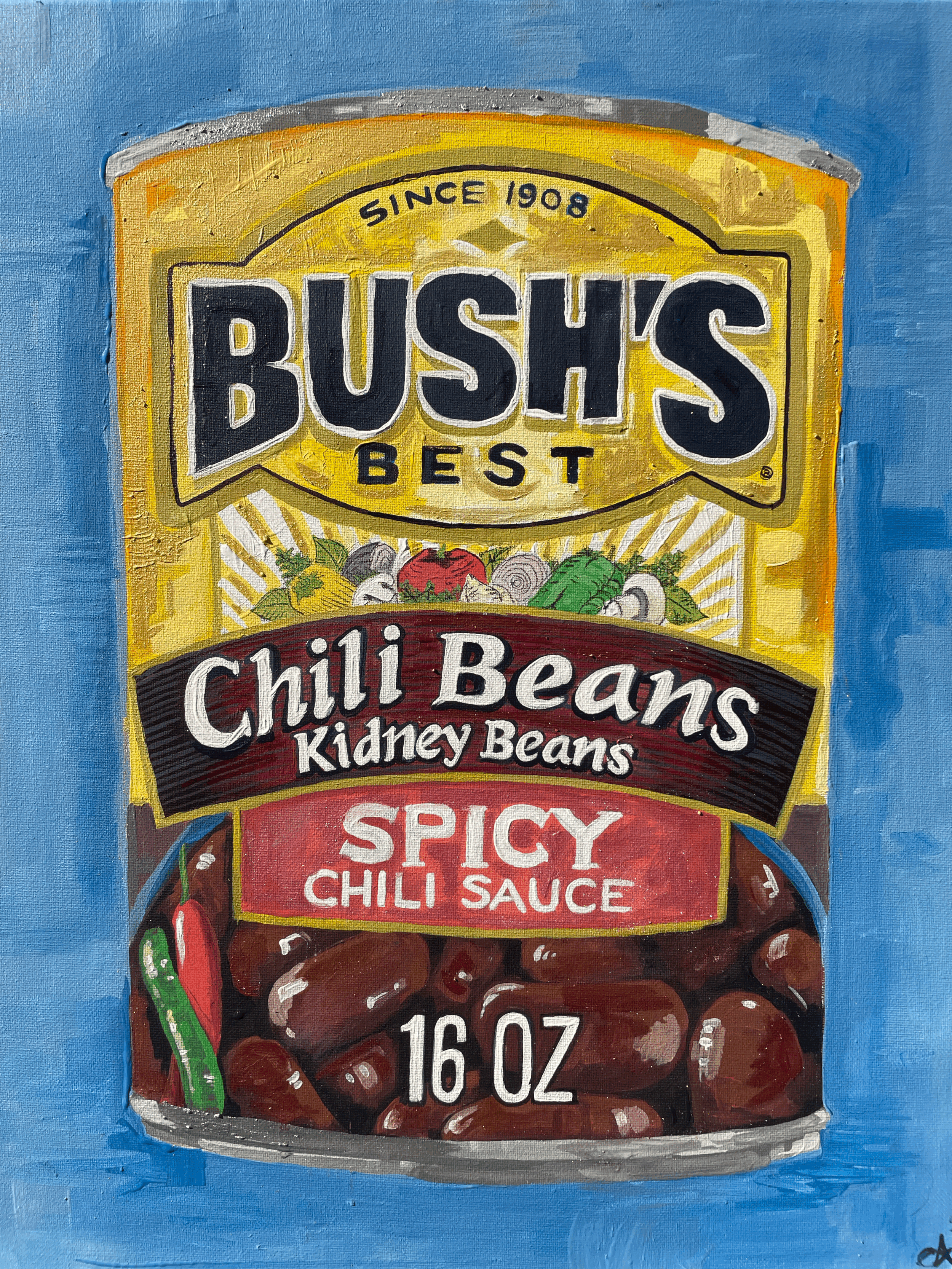 Bush’s Best Chili Beans Kidney Beans in Spicy Chili Sauce