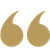 Two beige quotation marks against a transparent background.