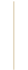 Empty black vertical space with a small white circle near the top and a small red dot below it.