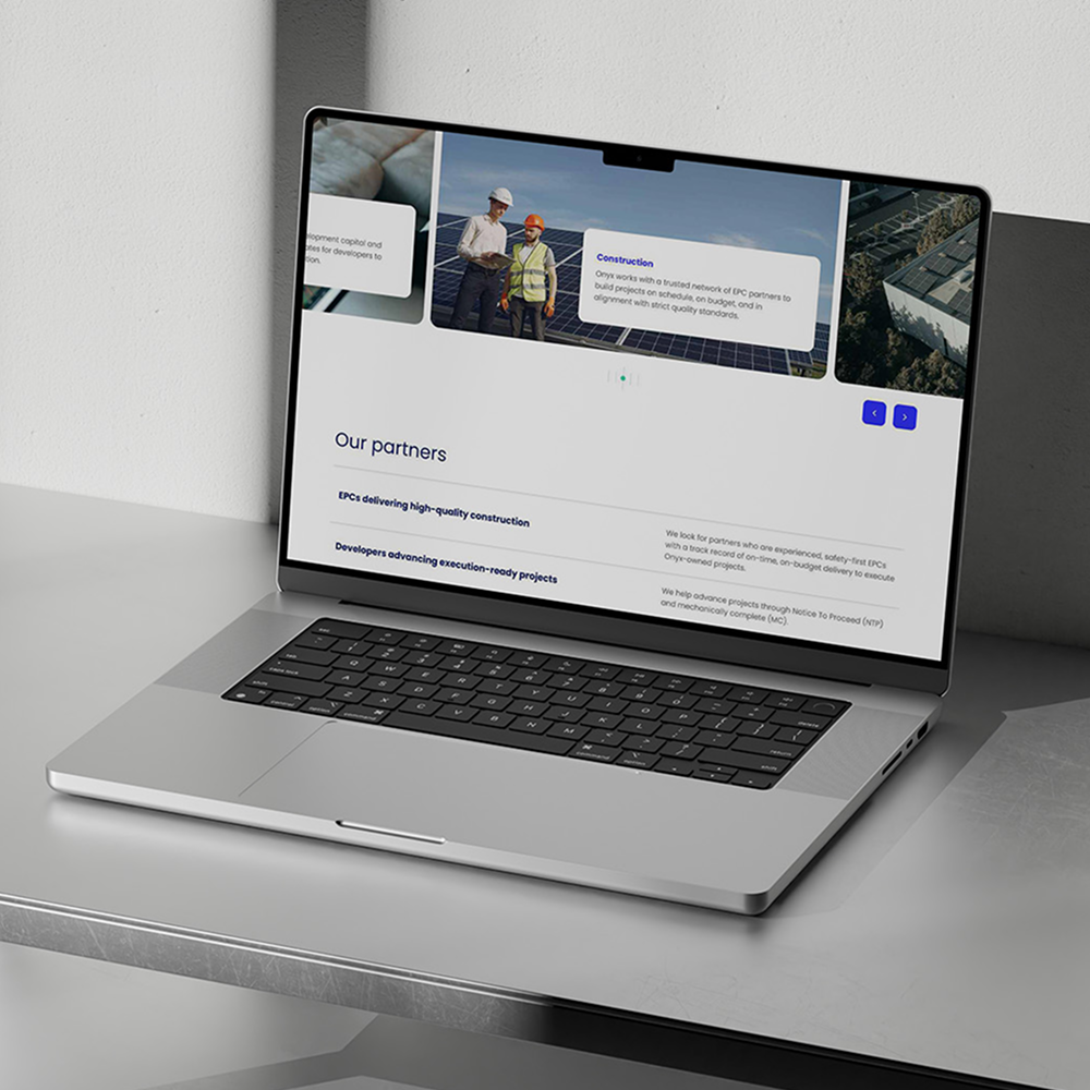 Onyx Renewables Website