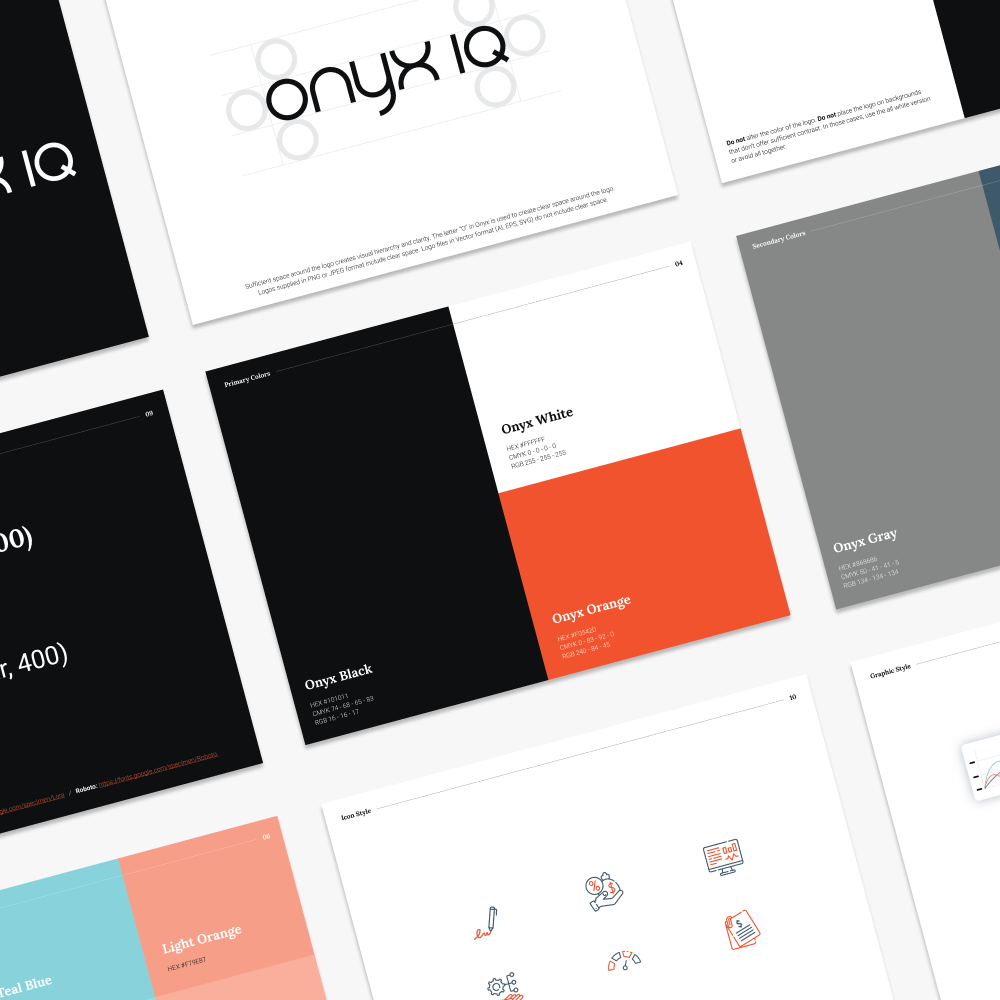 Onyx IQ Style Guide