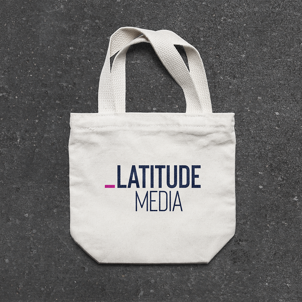 Latitude Media Tote Bag