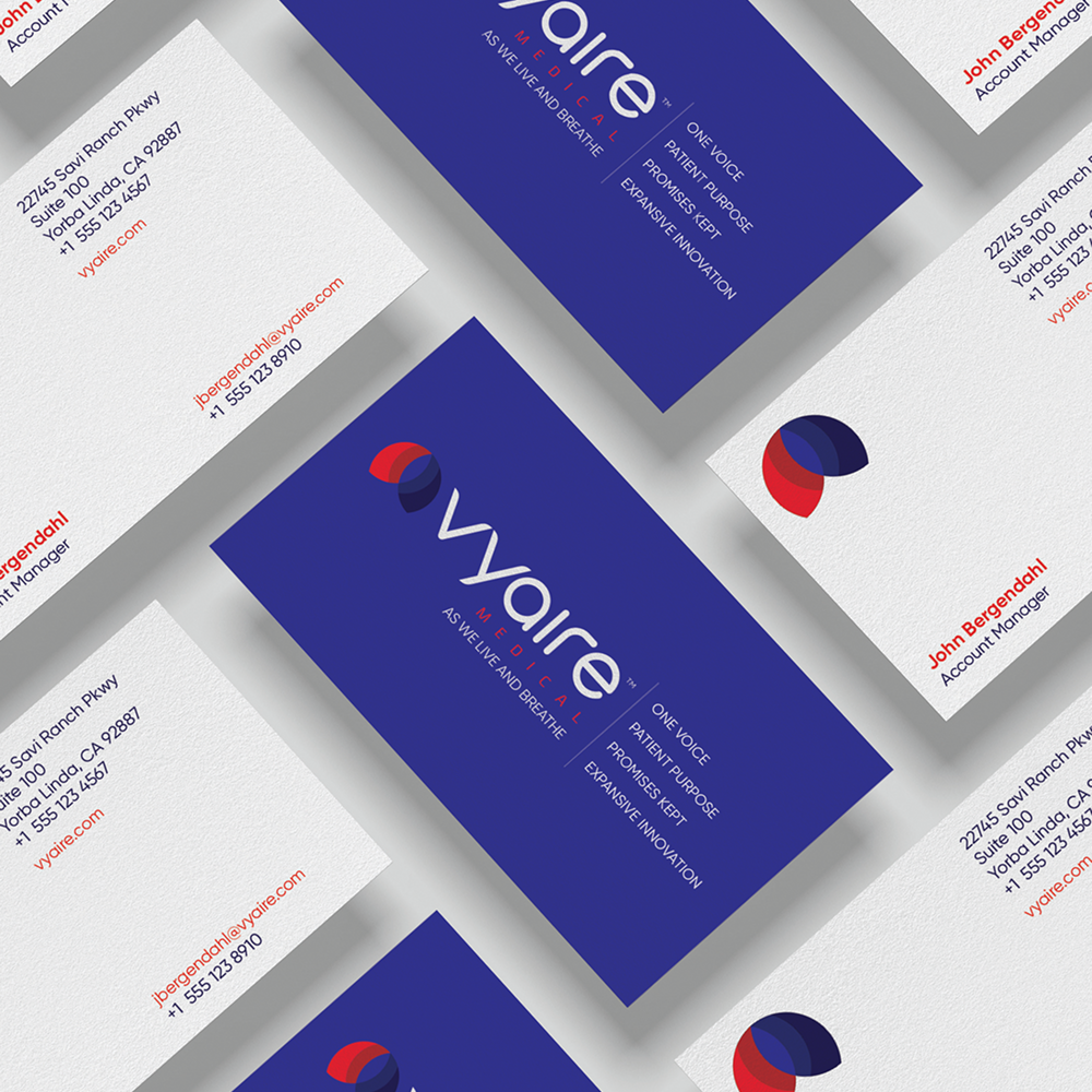 Vyaire Medical Business Cards