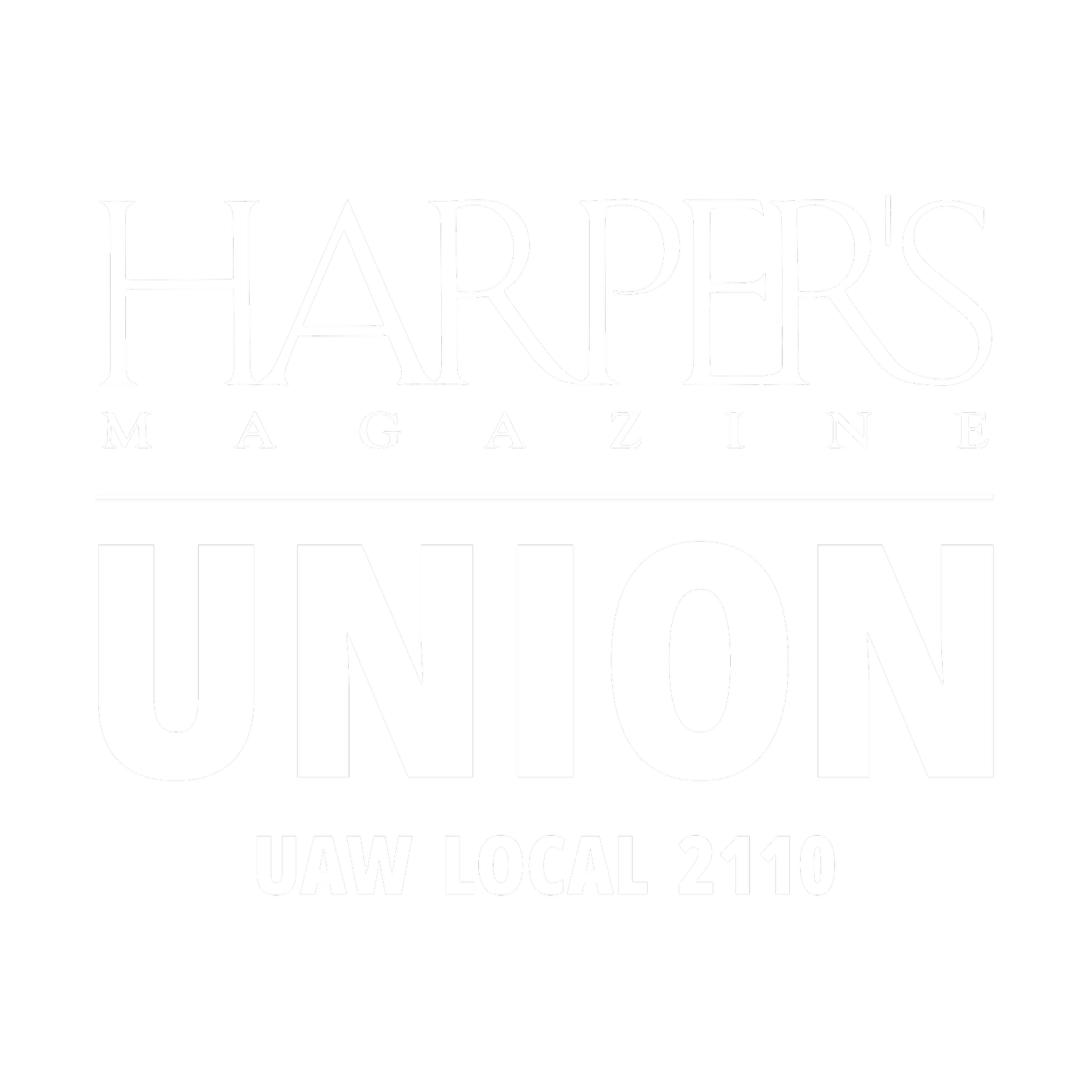 HARPER'S MAGAZINE UNION