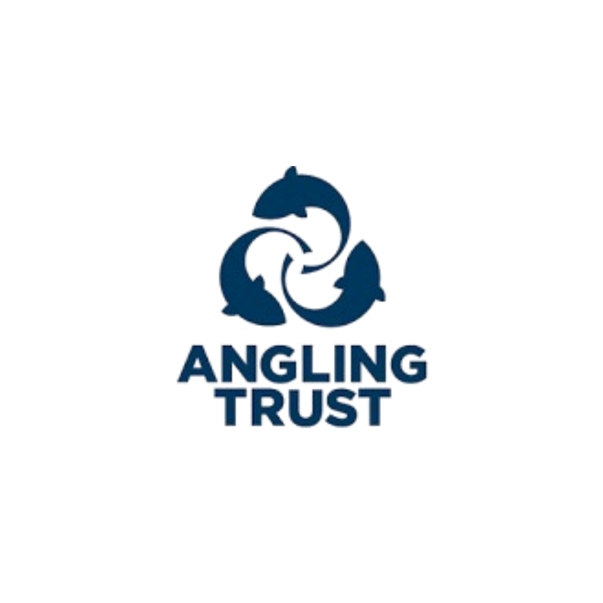 Angling Trust logo featuring a stylized fish and the words “ANGLING TRUST”