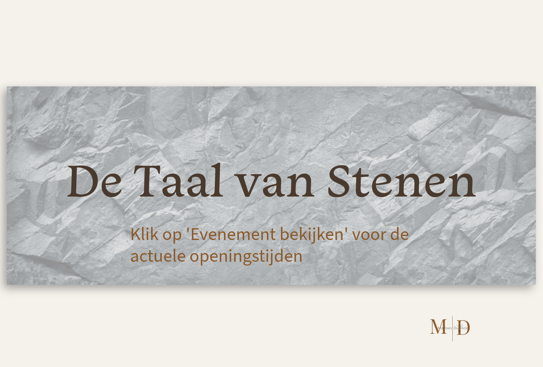 De Taal van Stenen