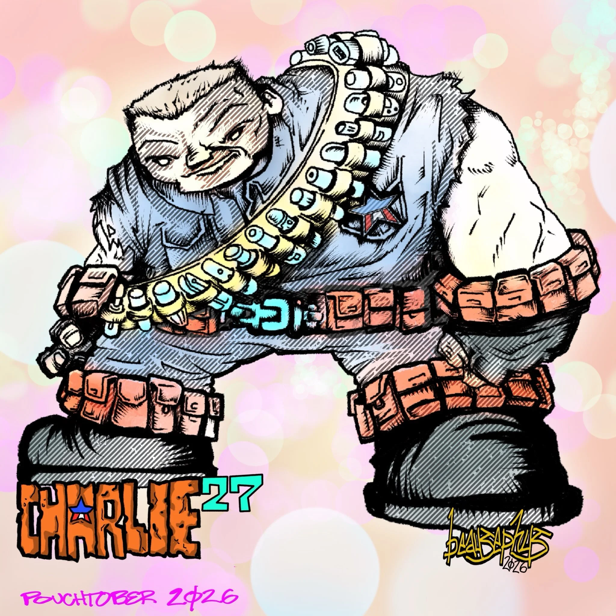#pouchtober #charlie27 #guardiansofthegalaxy #marvel #beausephusart