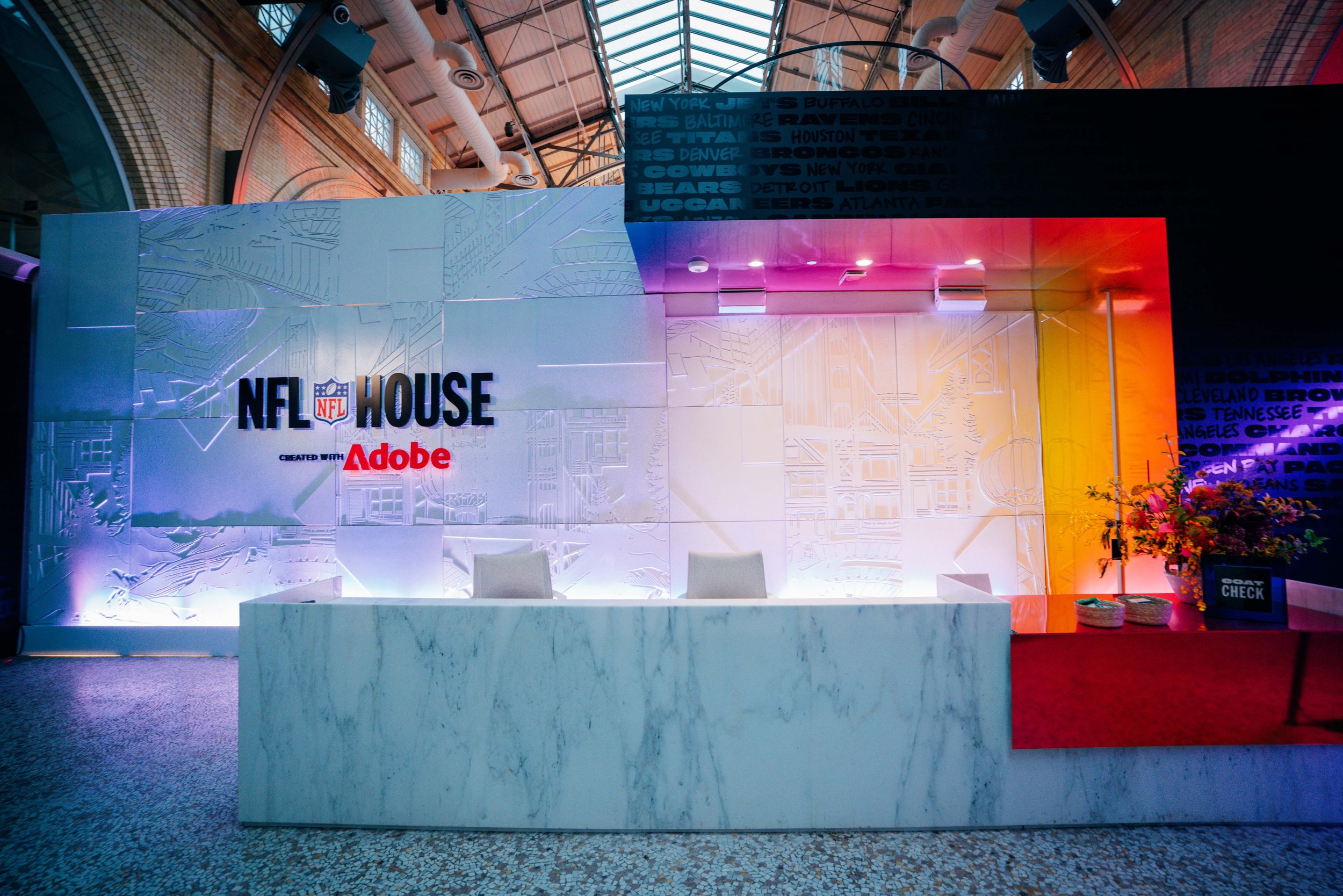 NFL House | VIP Hospitality Space