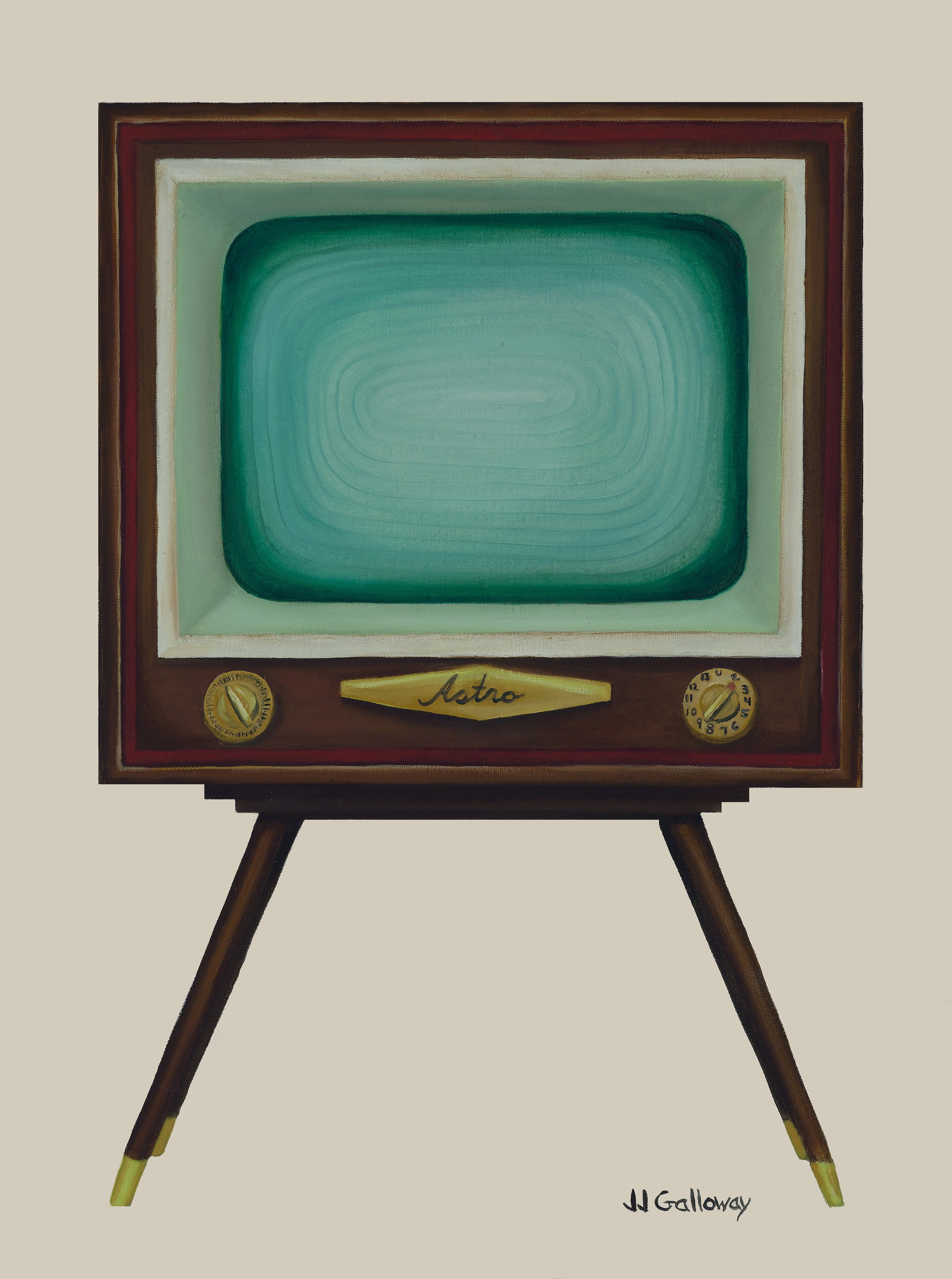 TV with Dials
